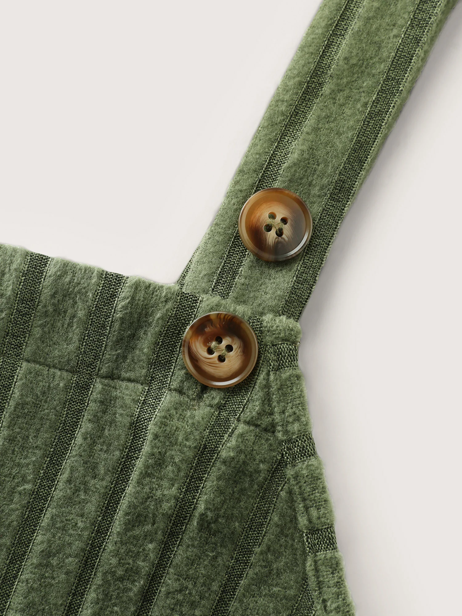 Textured Knit Adjustable Overall Jumpsuit - Image 6