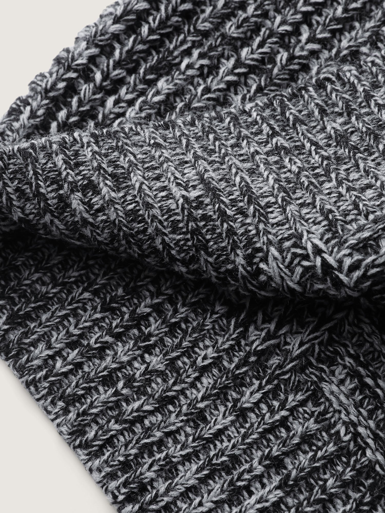 Textured Open Front Hooded Knit Cardigan - Image 6