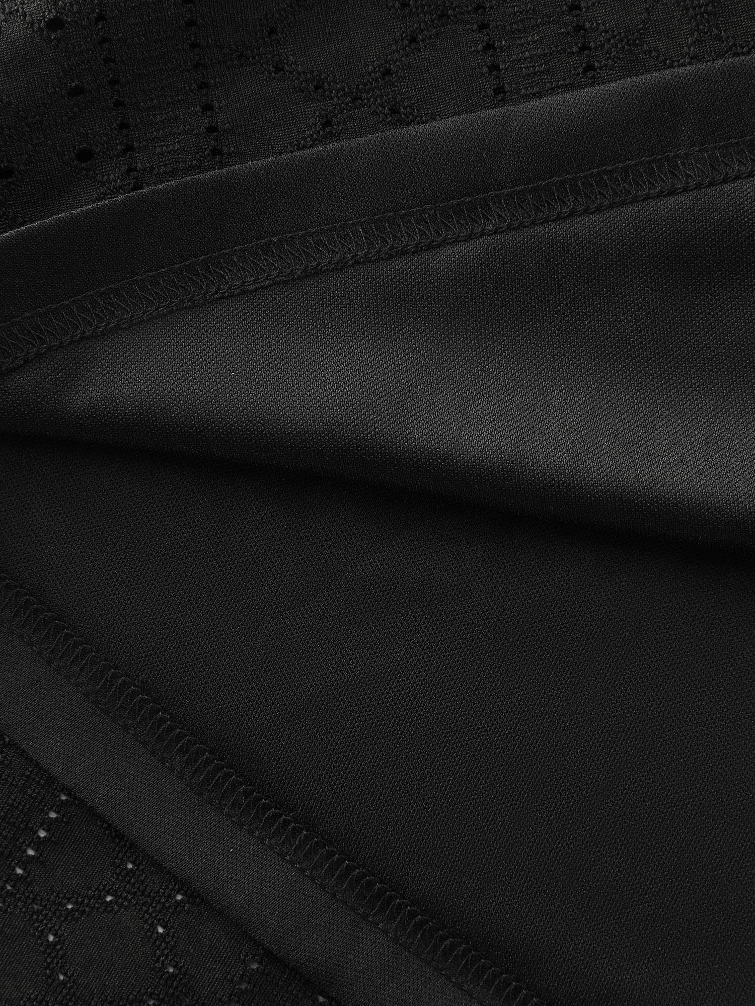 Textured Pocket Lined Mini Dress - Image 6