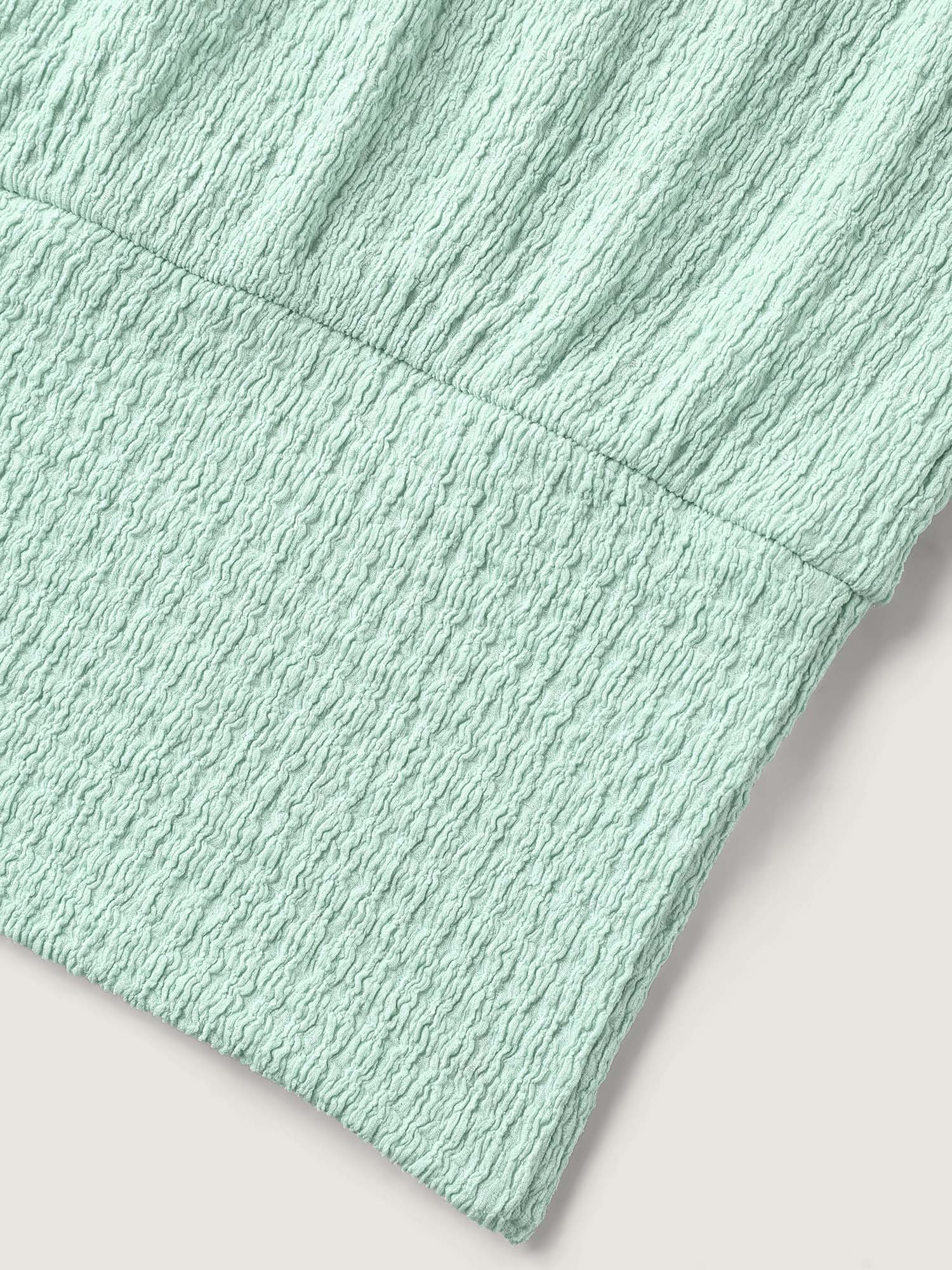 Textured Relaxed Fit Dolman Sleeve T-Shirt - Image 6