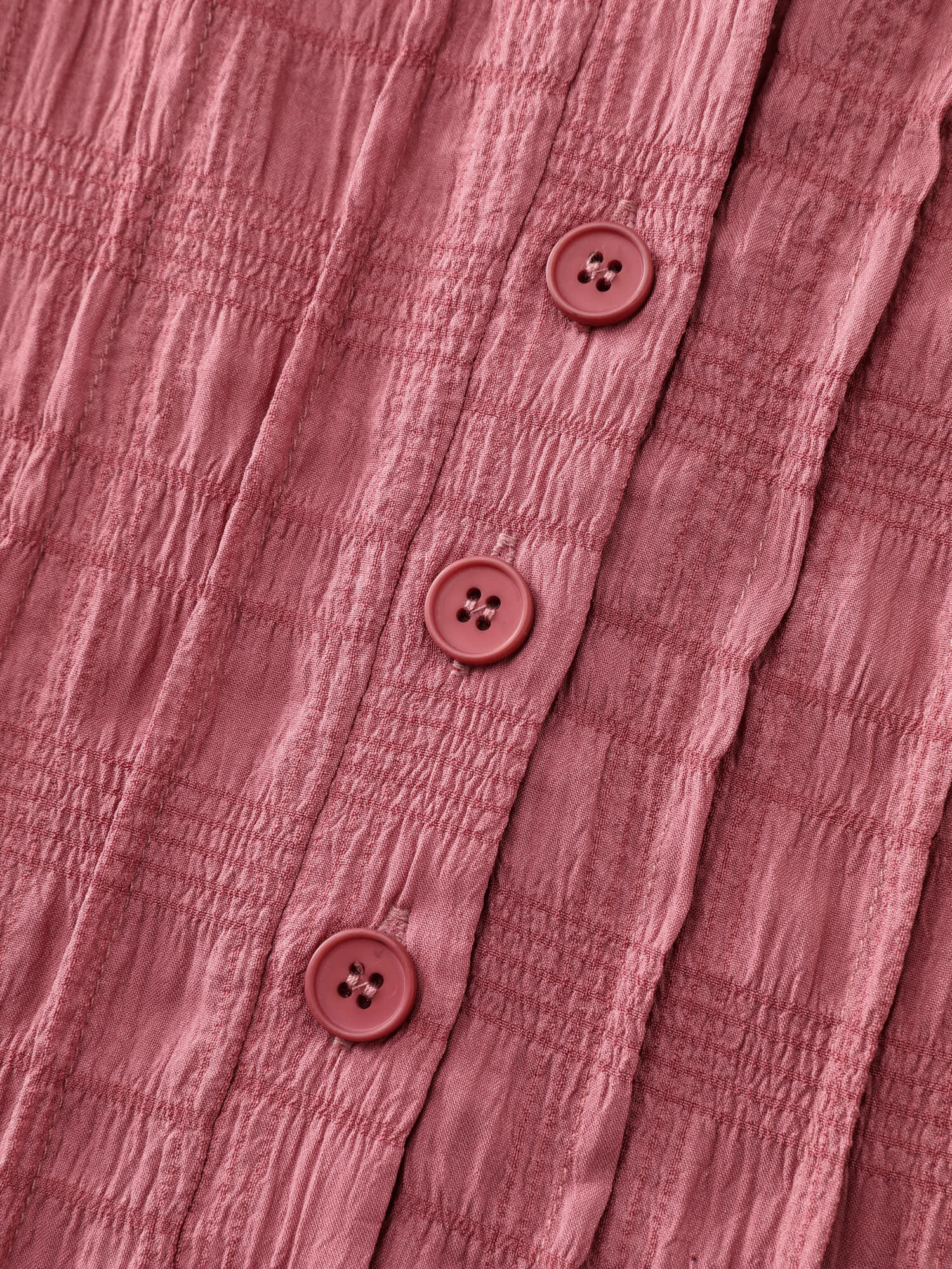 Textured Ruffled Hem Pleated Mini Dress - Image 6