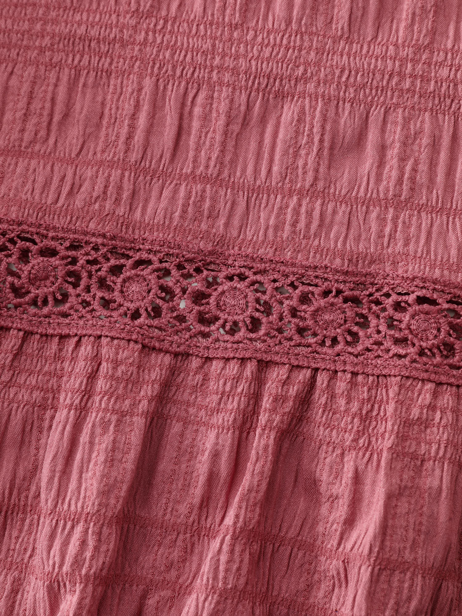 Textured Ruffled Hem Pleated Mini Dress - Image 7