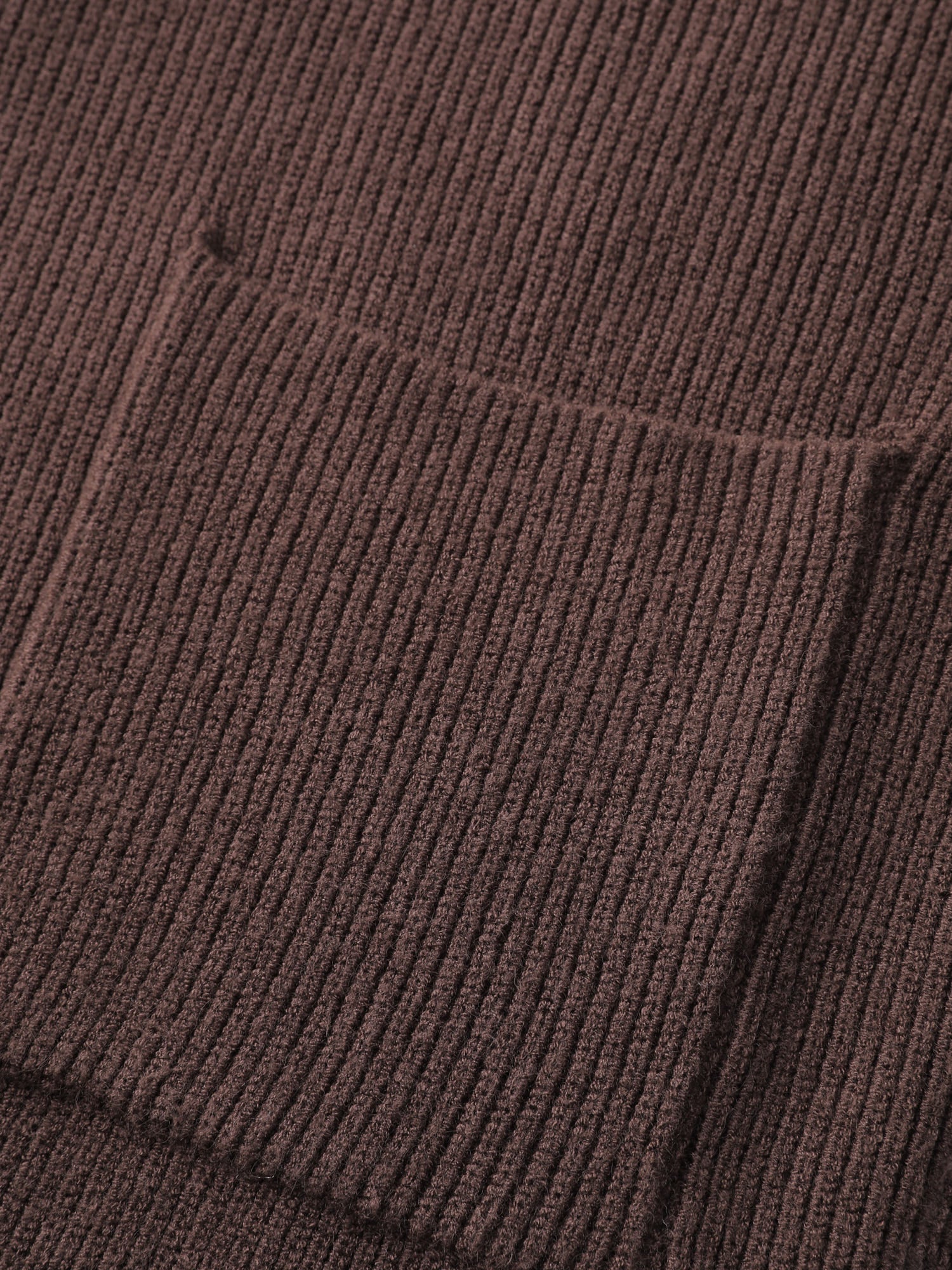 Textured Scarf Pockets Knit Cardigan - Image 8