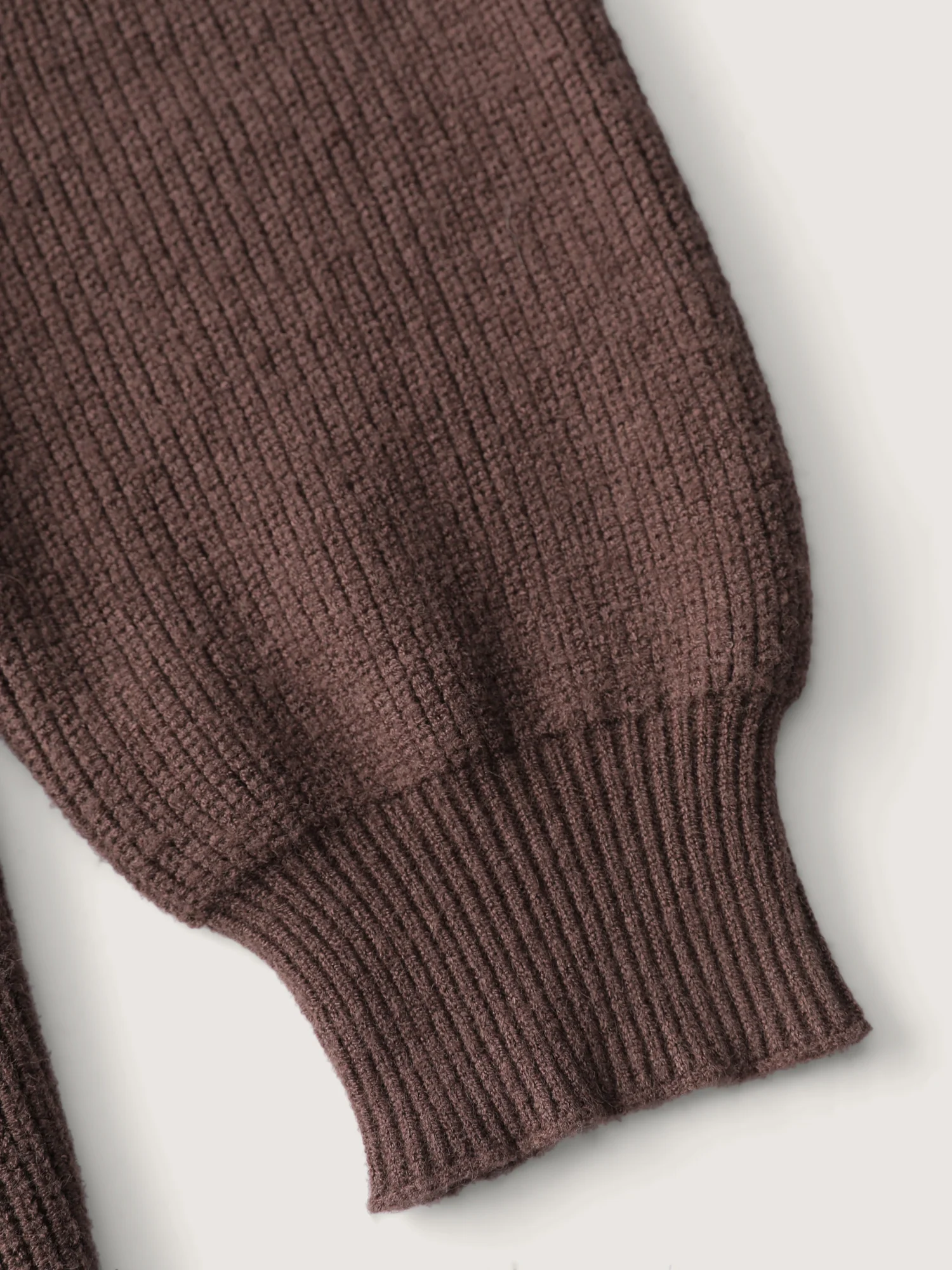 Textured Scarf Pockets Knit Cardigan - Image 9