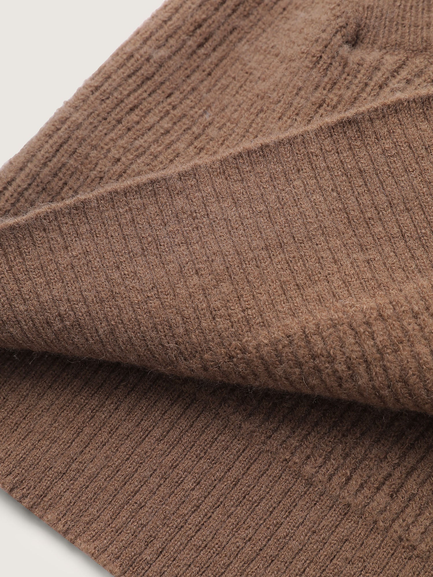Textured Slant Pockets Zipper-Front Knit Cardigan - Image 7