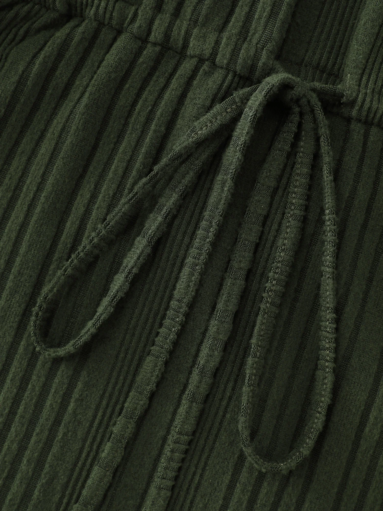 Textured Stretchy Adjustable Turtleneck T-Shirt - Image 5