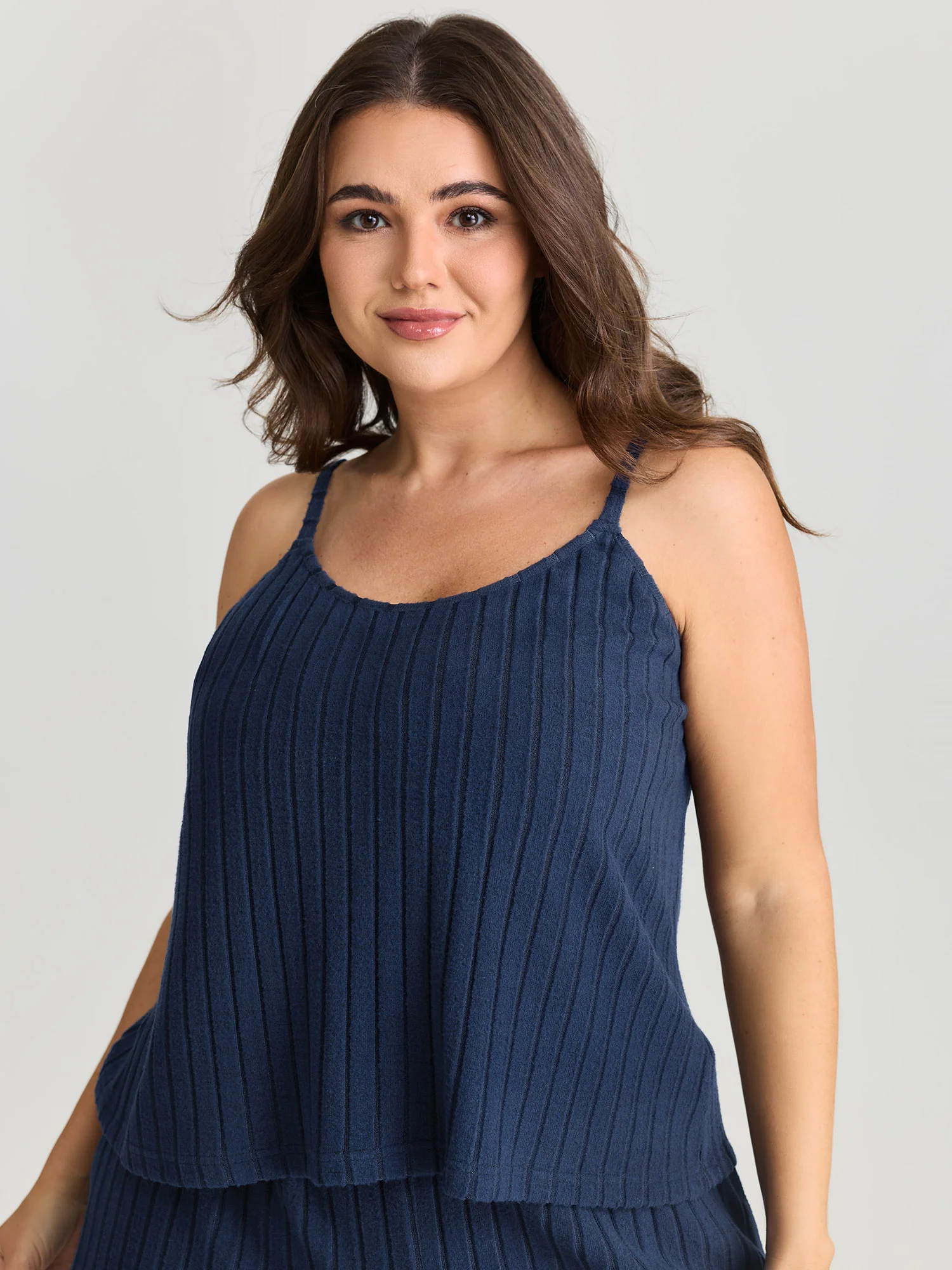 Textured Stretchy Co-Ord Lounge Set - Image 4