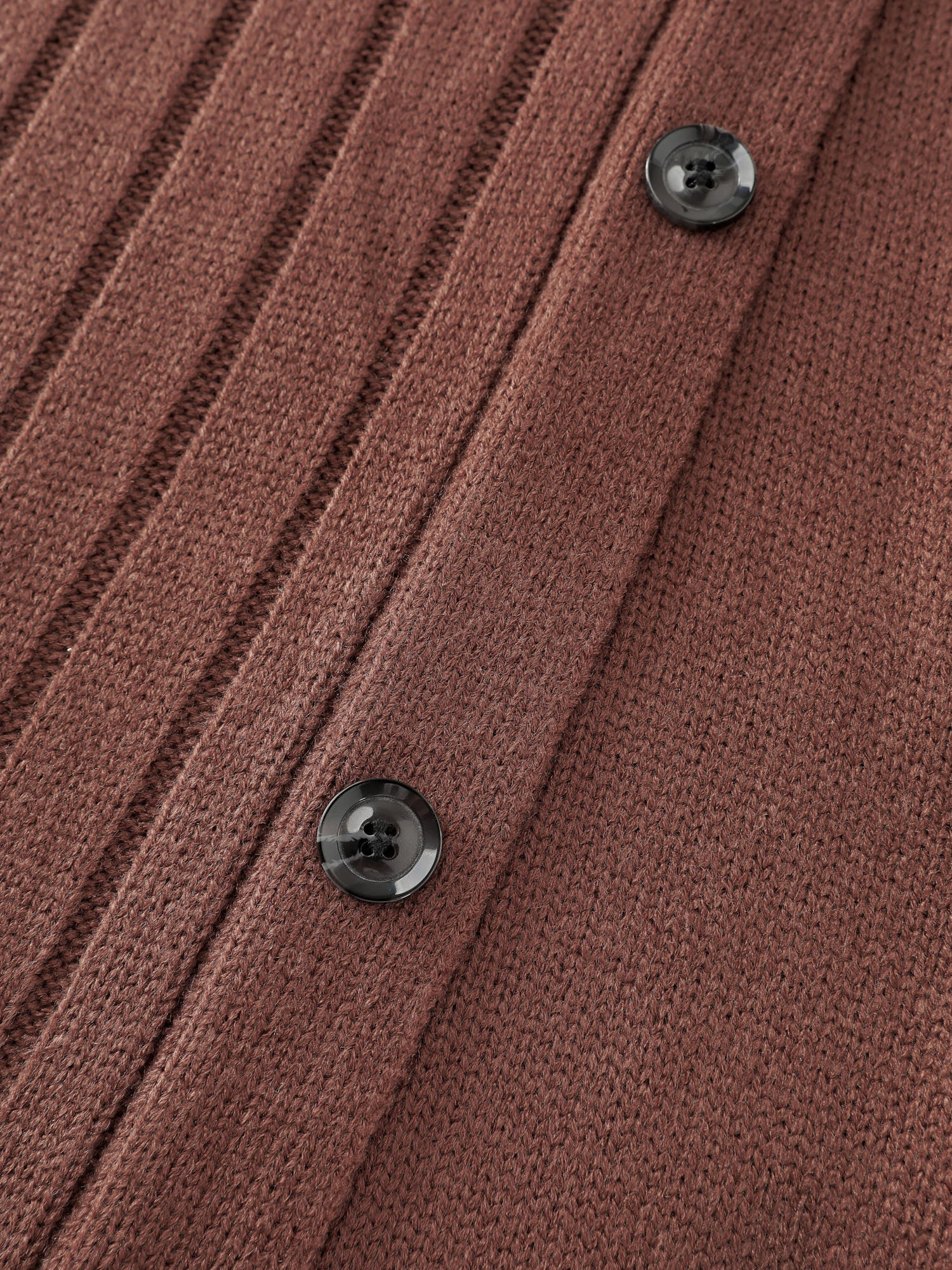 Textured Turtleneck Button Wrap Sweater Dress - Image 7