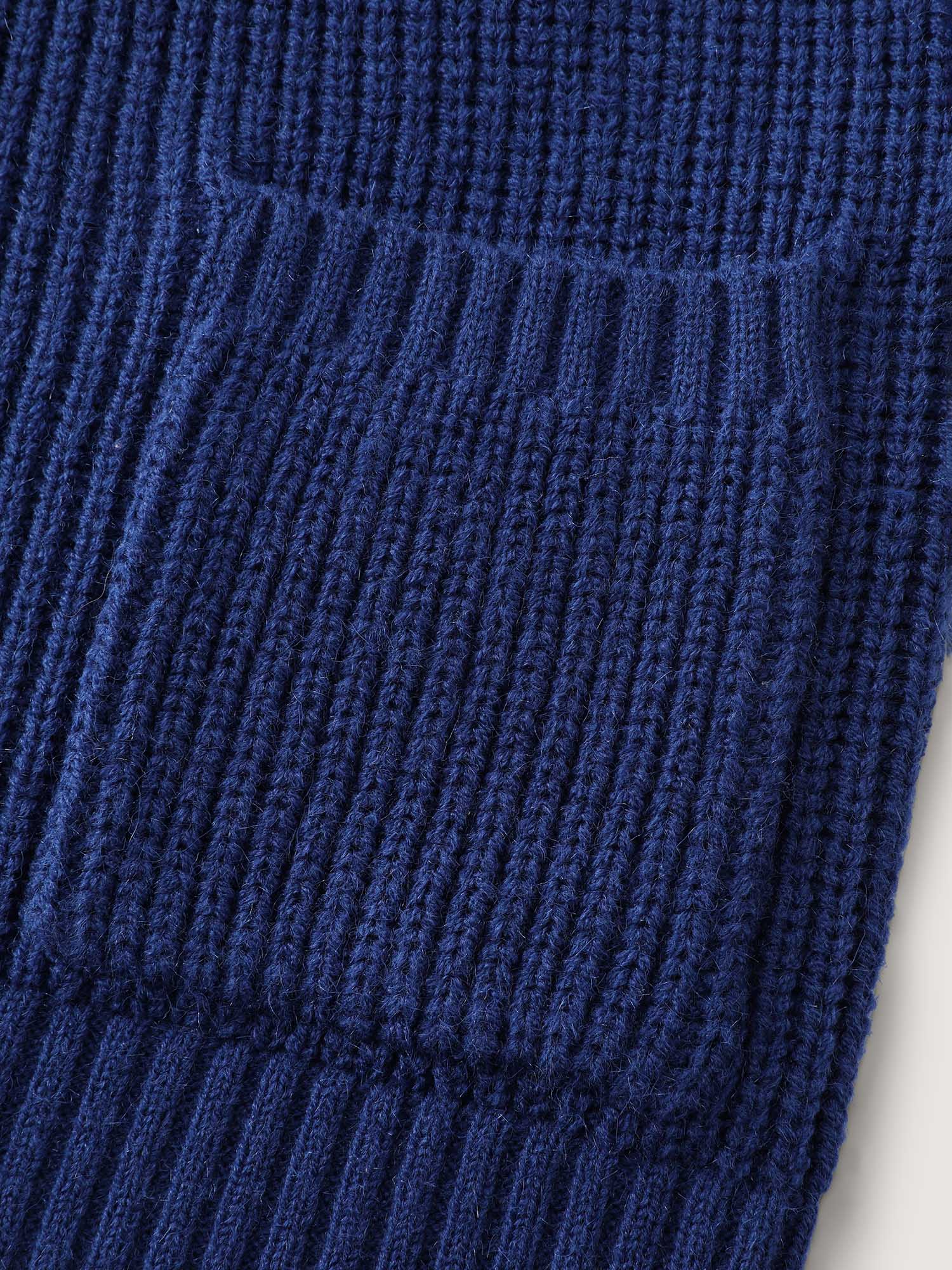 Textured V-Neck Button Knit Cardigan - Image 8