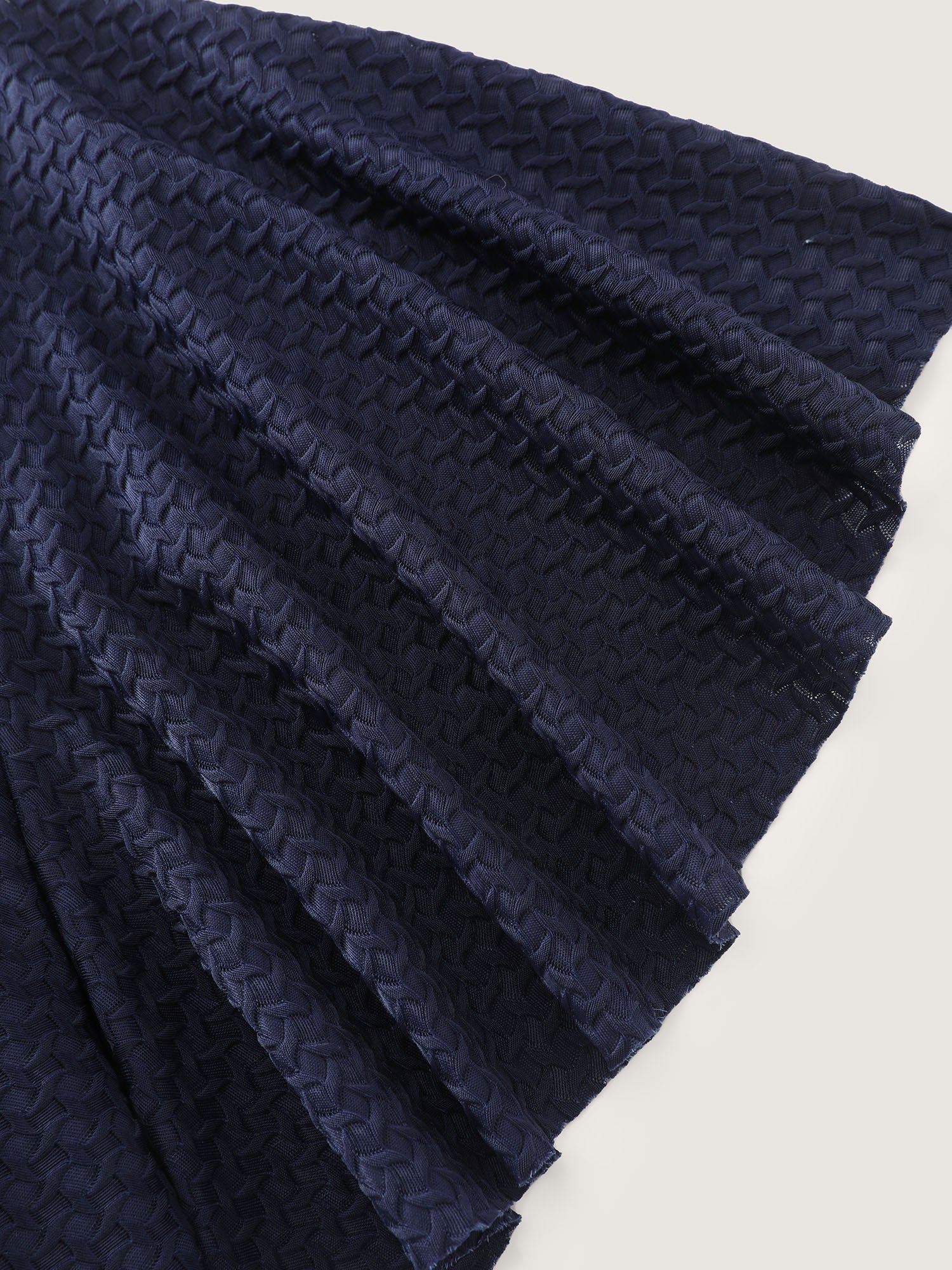 Textured V-Neck Ruffled Sleeve Swim Dress - Image 10