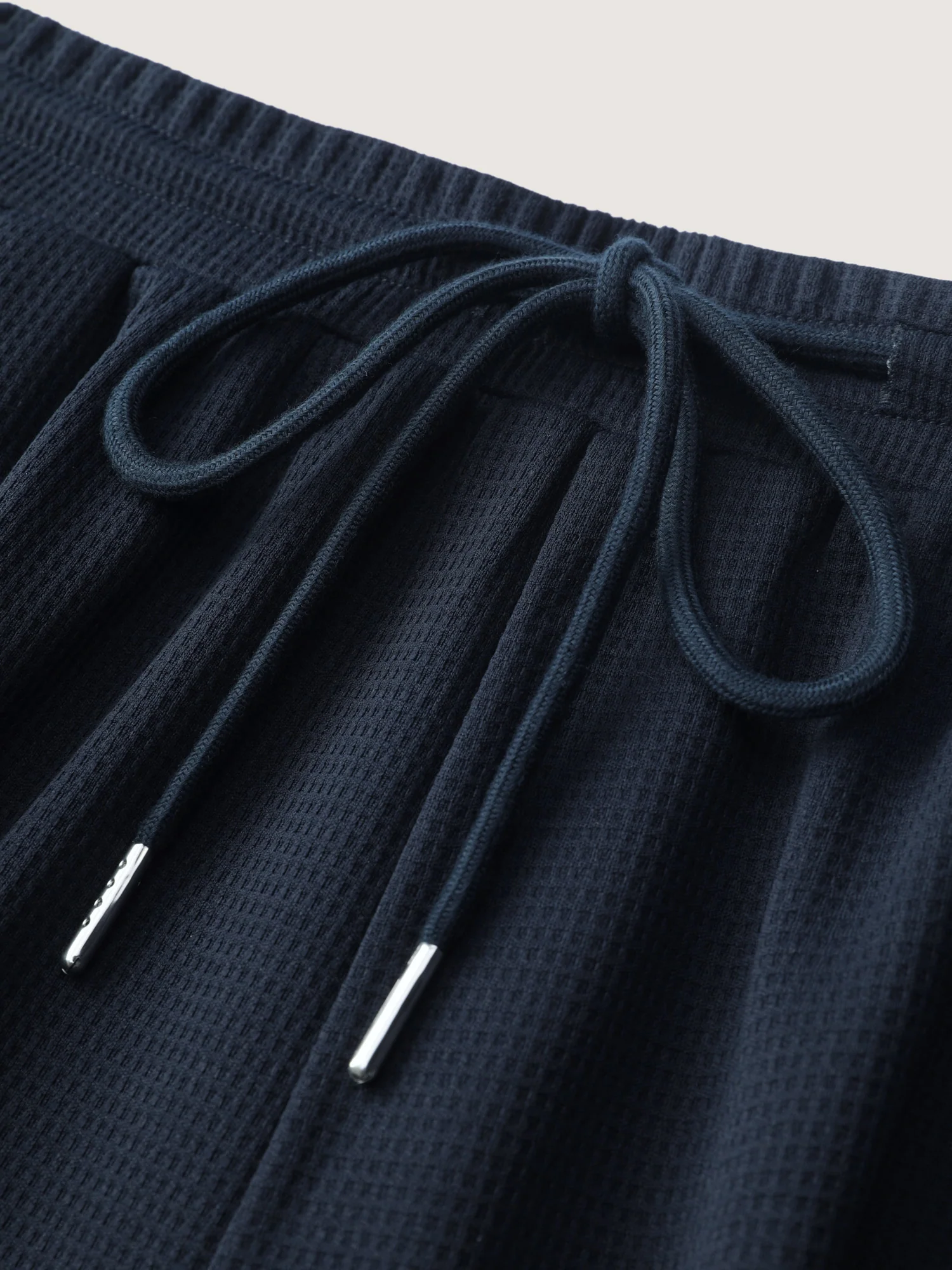 Textured Waist Drawstring Jogger Pants - Image 8