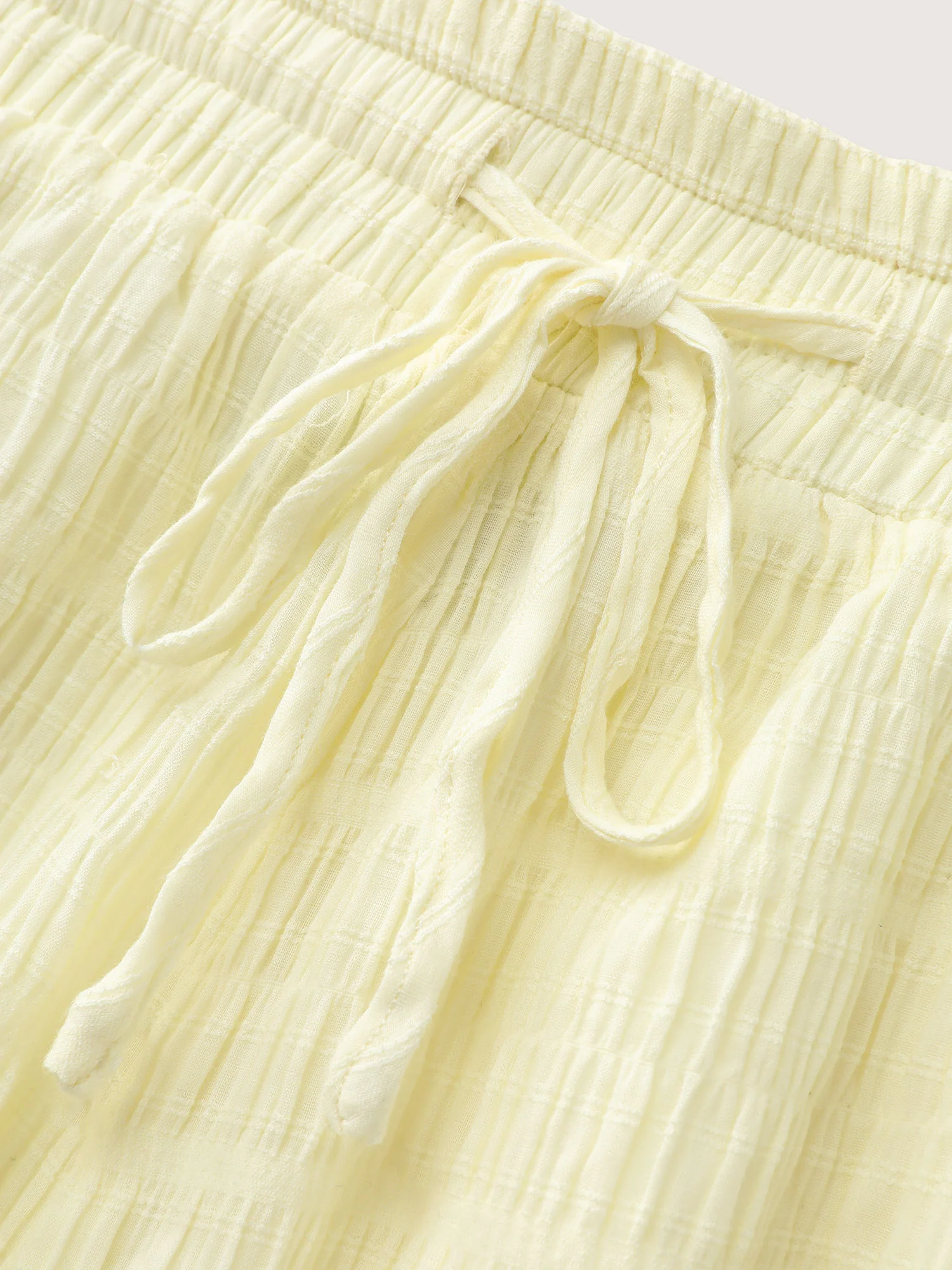 Cotton Wide Waistband Relaxed-Fit Shorts - Image 7