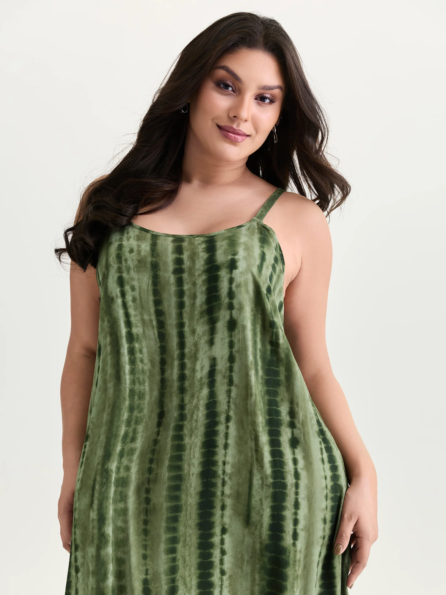 Tie-Dye Effect Cami Maxi Dress - Image 2