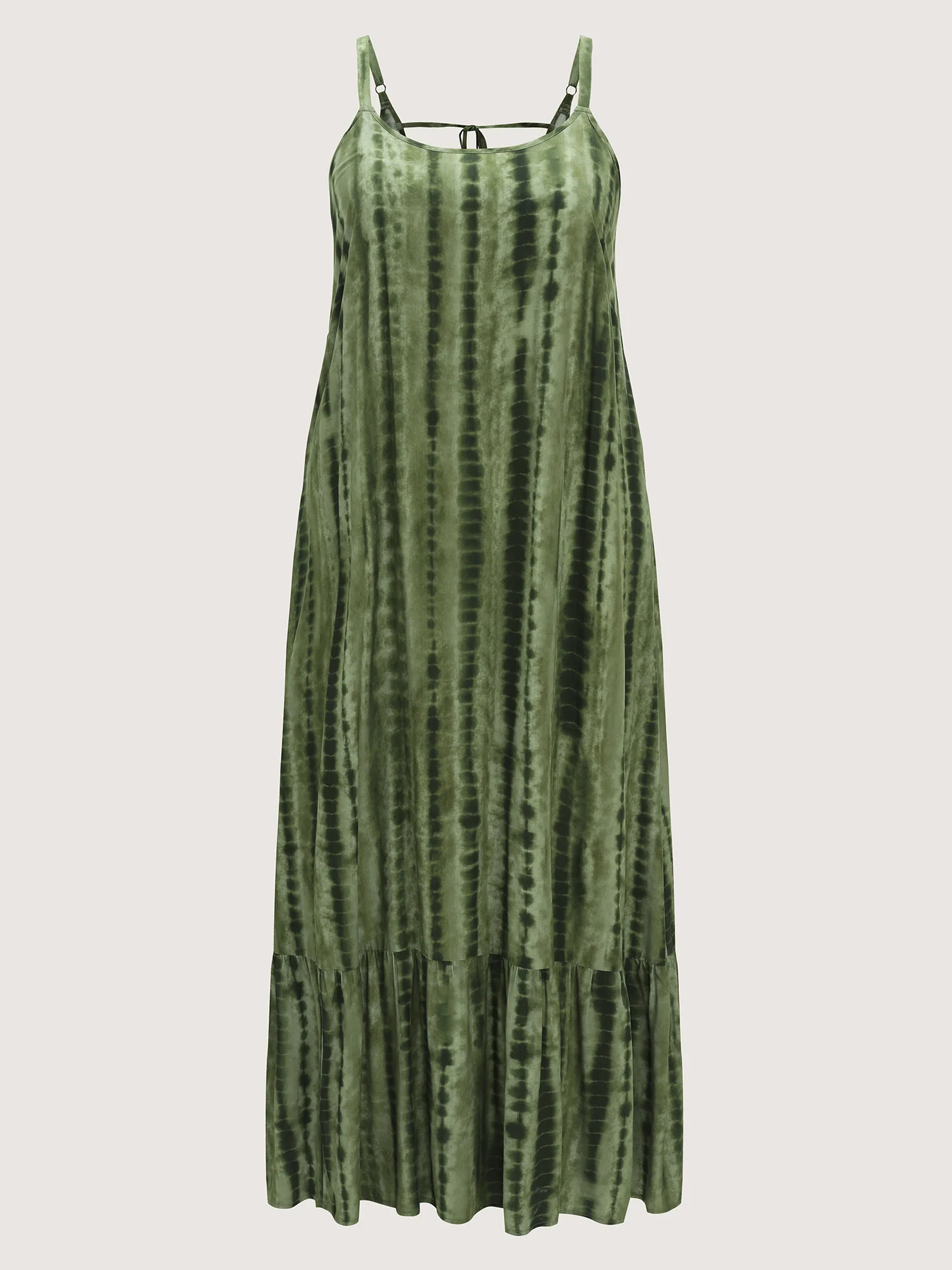 Tie-Dye Effect Cami Maxi Dress - Image 7