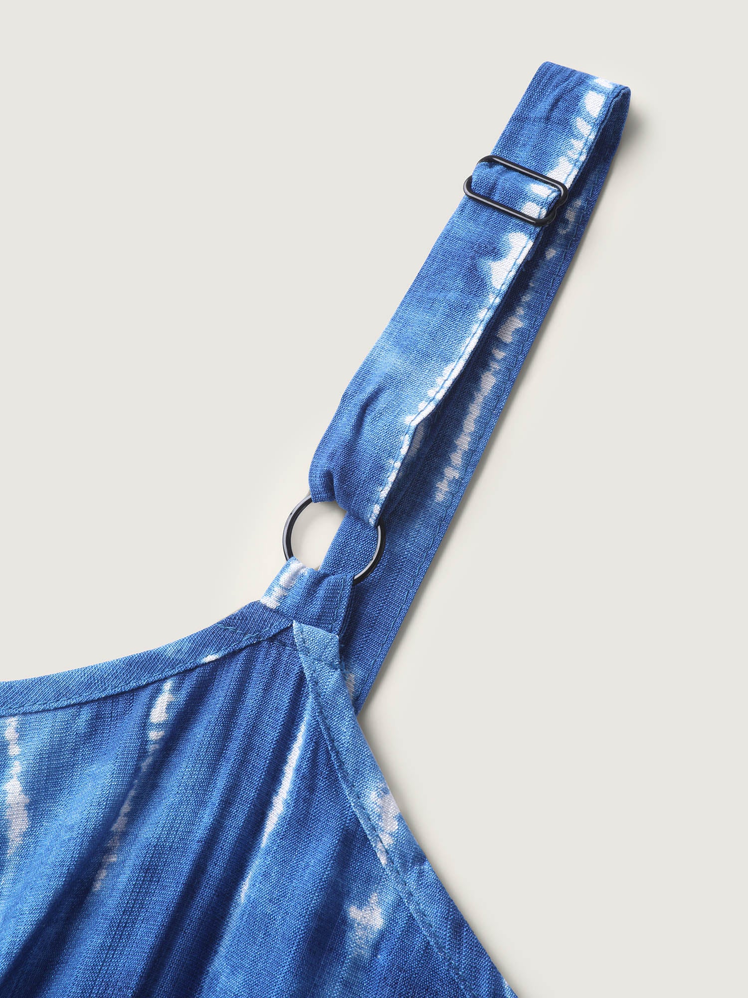 Tie-Dye Lace Trim Cami Midi Dress - Image 7