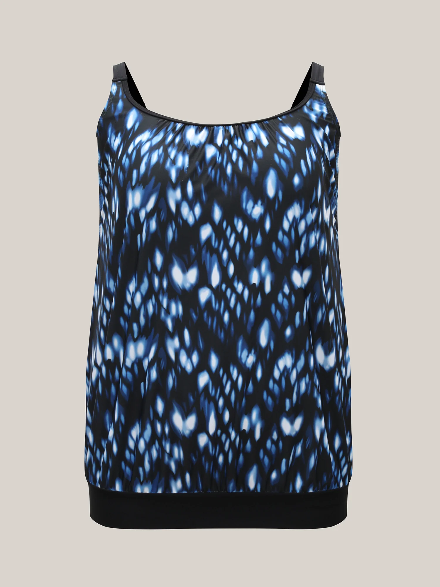 Tie-Dye Print Swim Top - Image 8