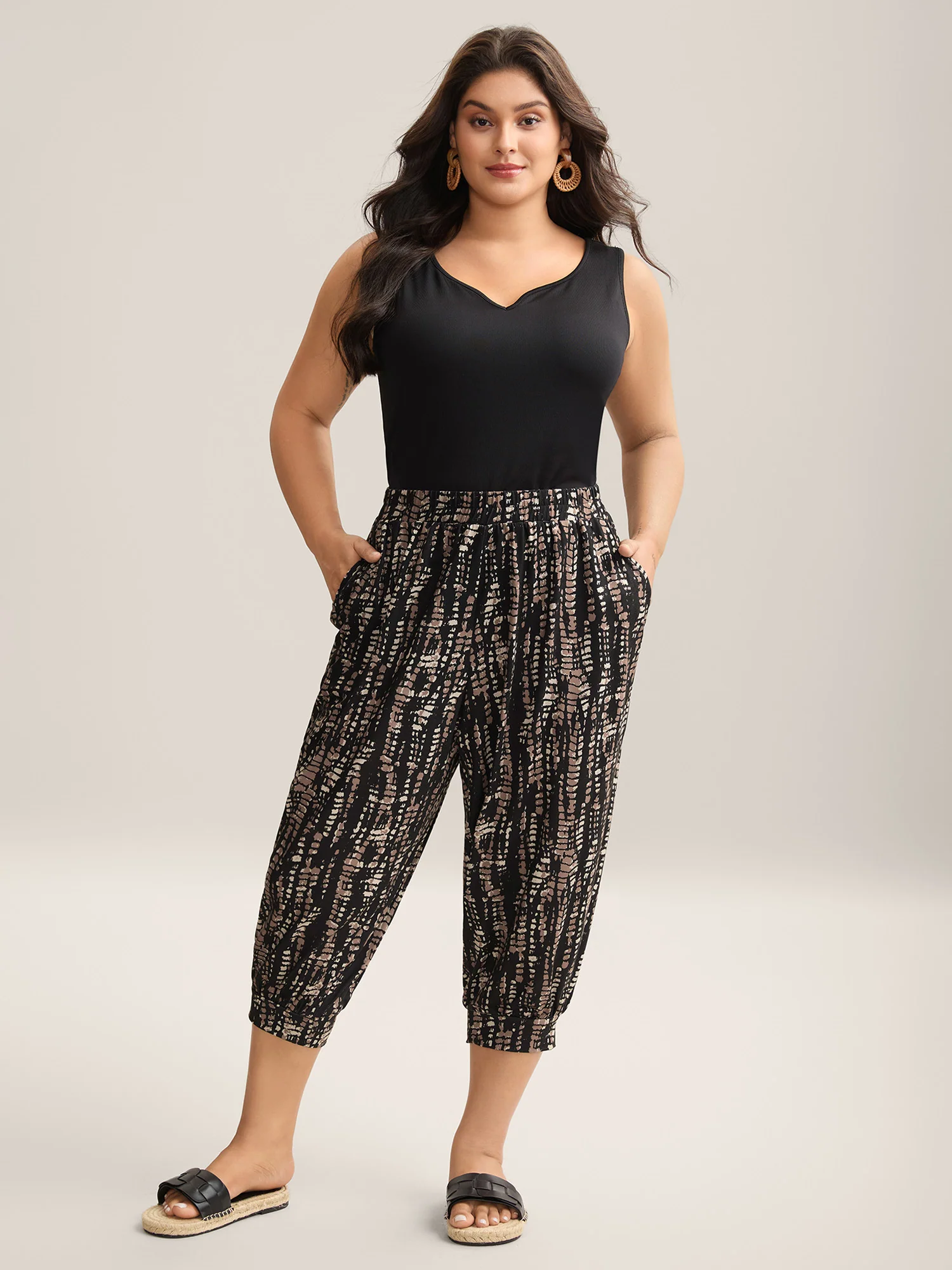 Tie-Dye Pull-On Jogger Pants - Image 3