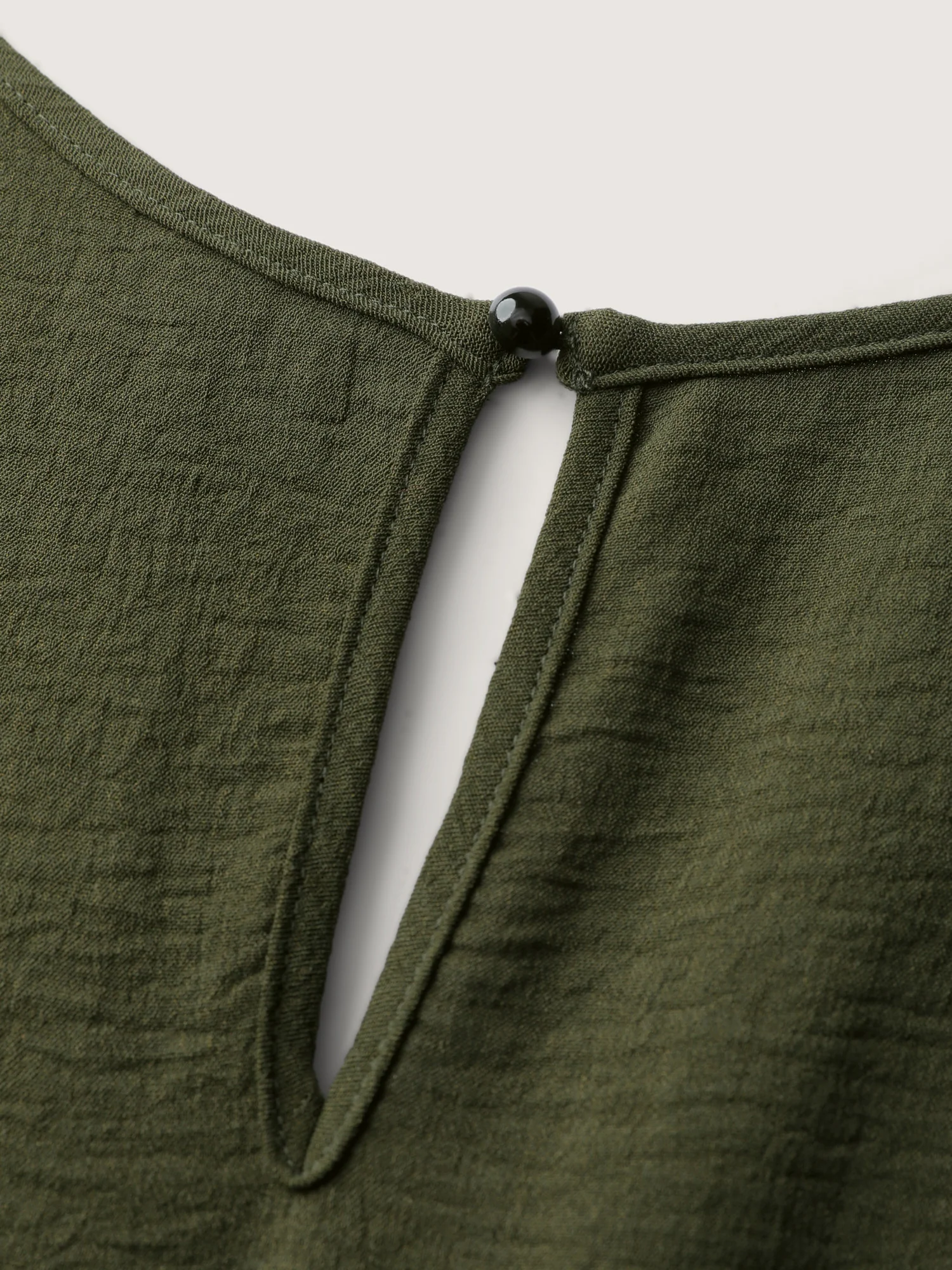 Tie-Front Three Quarter Sleeve Jumpsuit - Image 6