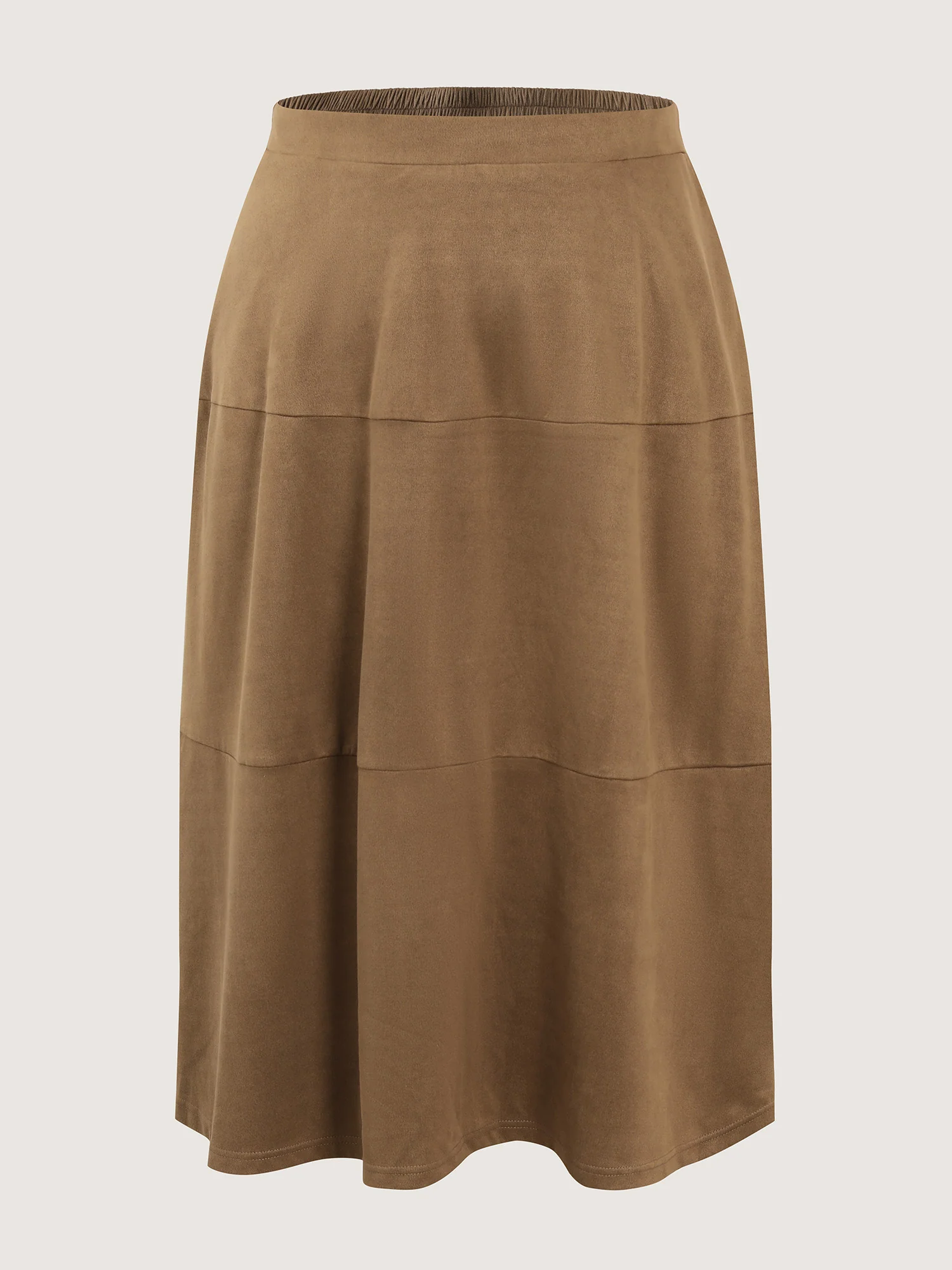 Tiered Solid Maxi Skirt - Image 7