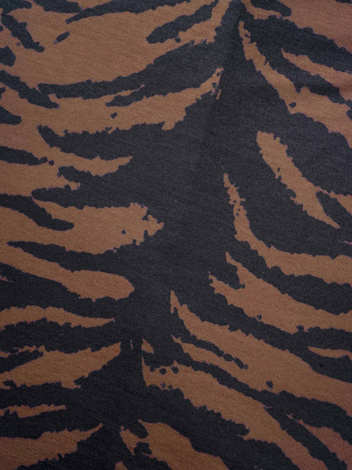 Tiger Print Boat Neck Midi Dress - Image 5