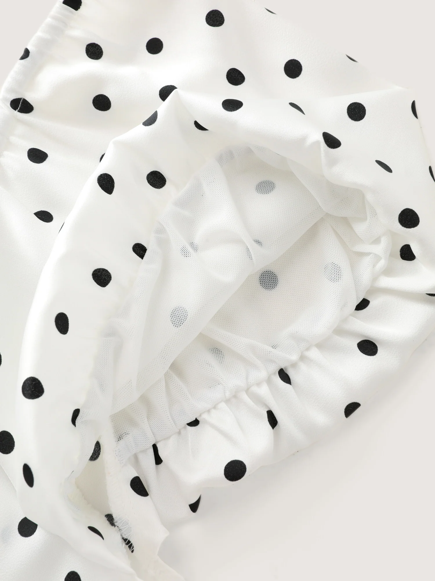 Timeless Polka Dots Neck-Tie Blouse - Image 6