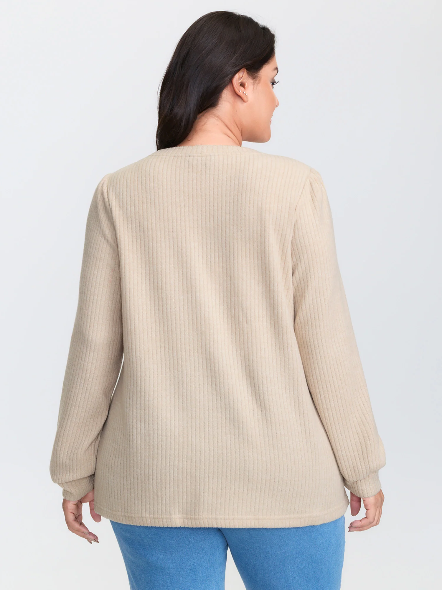 Towel Embroidered Cozy Animal Print Sweatshirt - Image 4