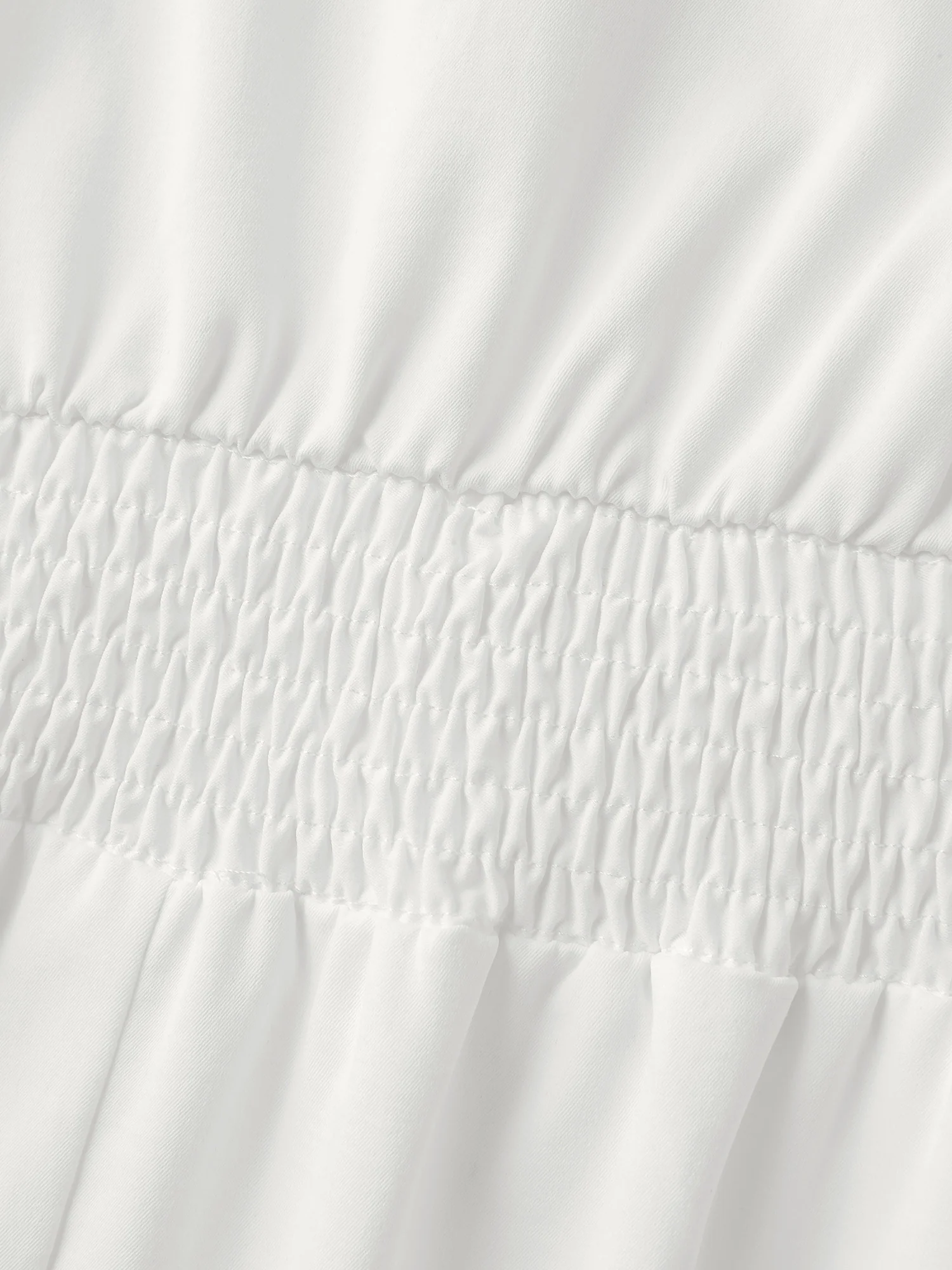 Triangular Cinched-Waist A-Line Midi Dress - Image 7
