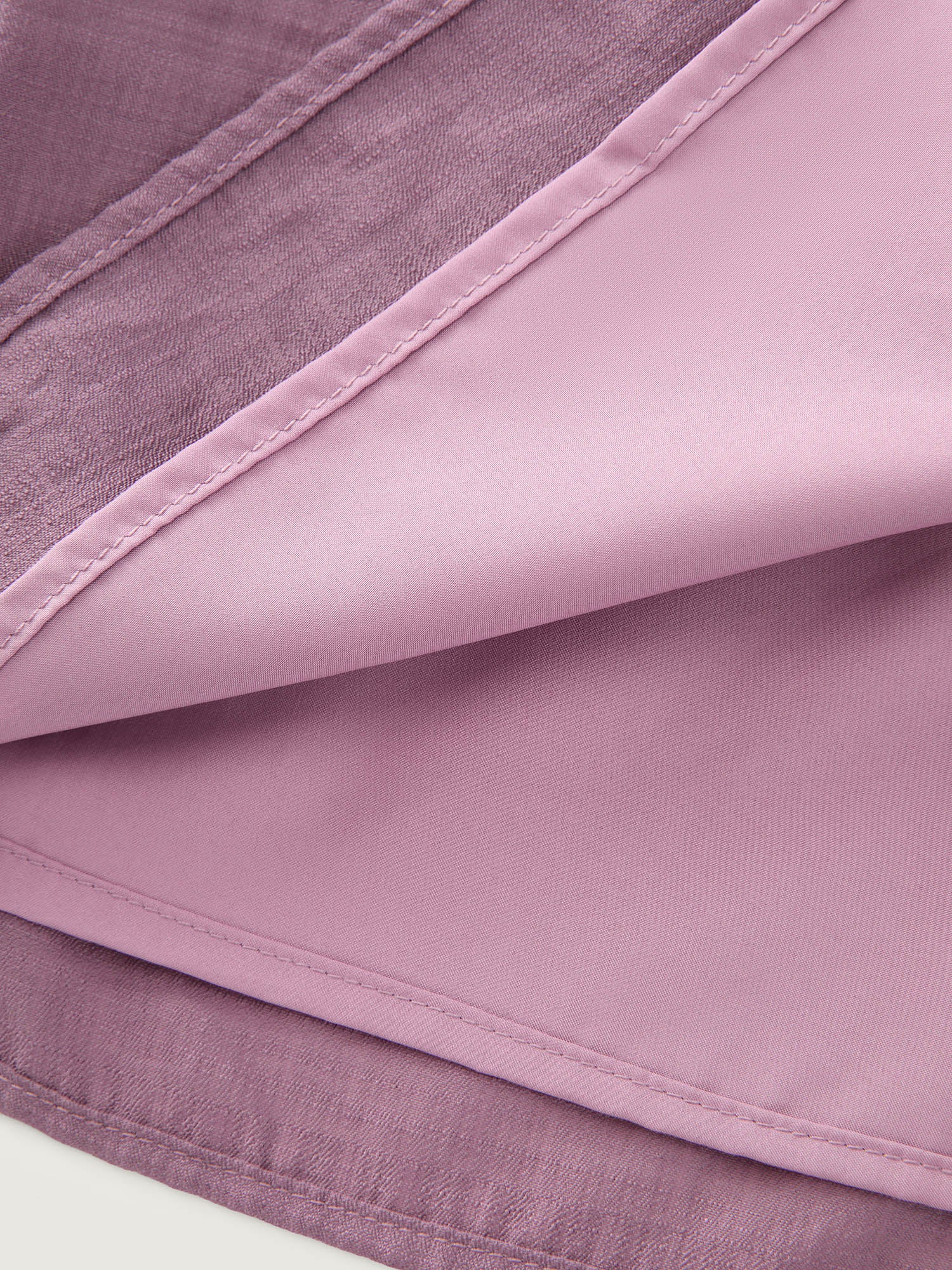 Triangular Shirred Waist Plain Shorts - Image 7