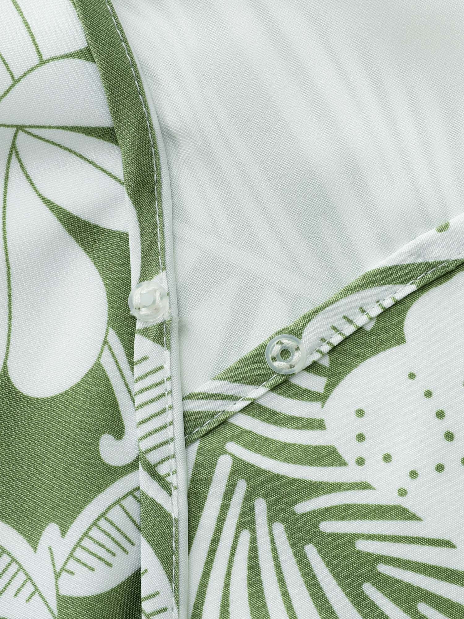 Tropical Floral Print Cut-Out Shoulder Maxi Dress - Image 5