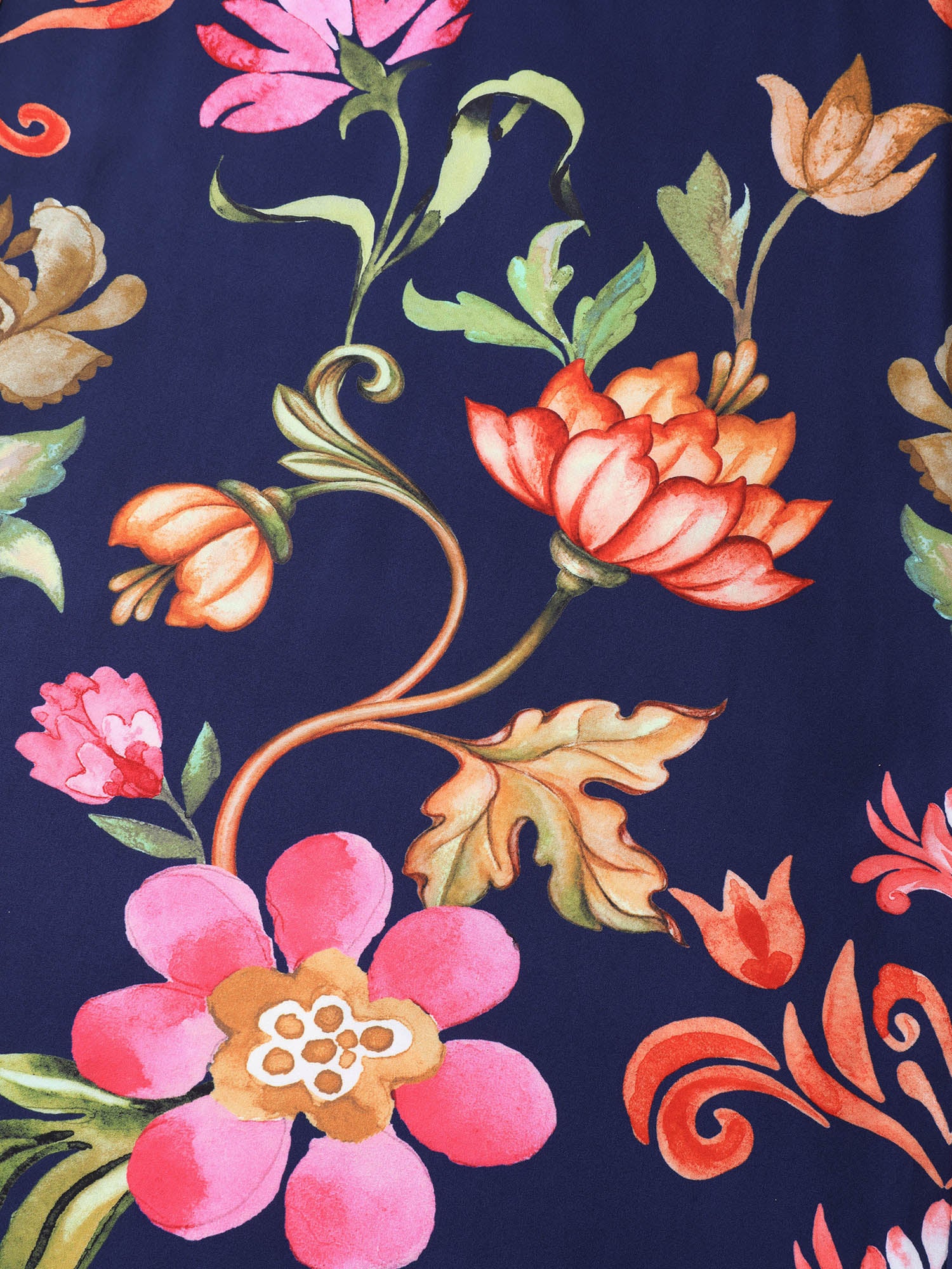 Tropical Flowers Print Pockets Cami Jumpsuit - Image 6
