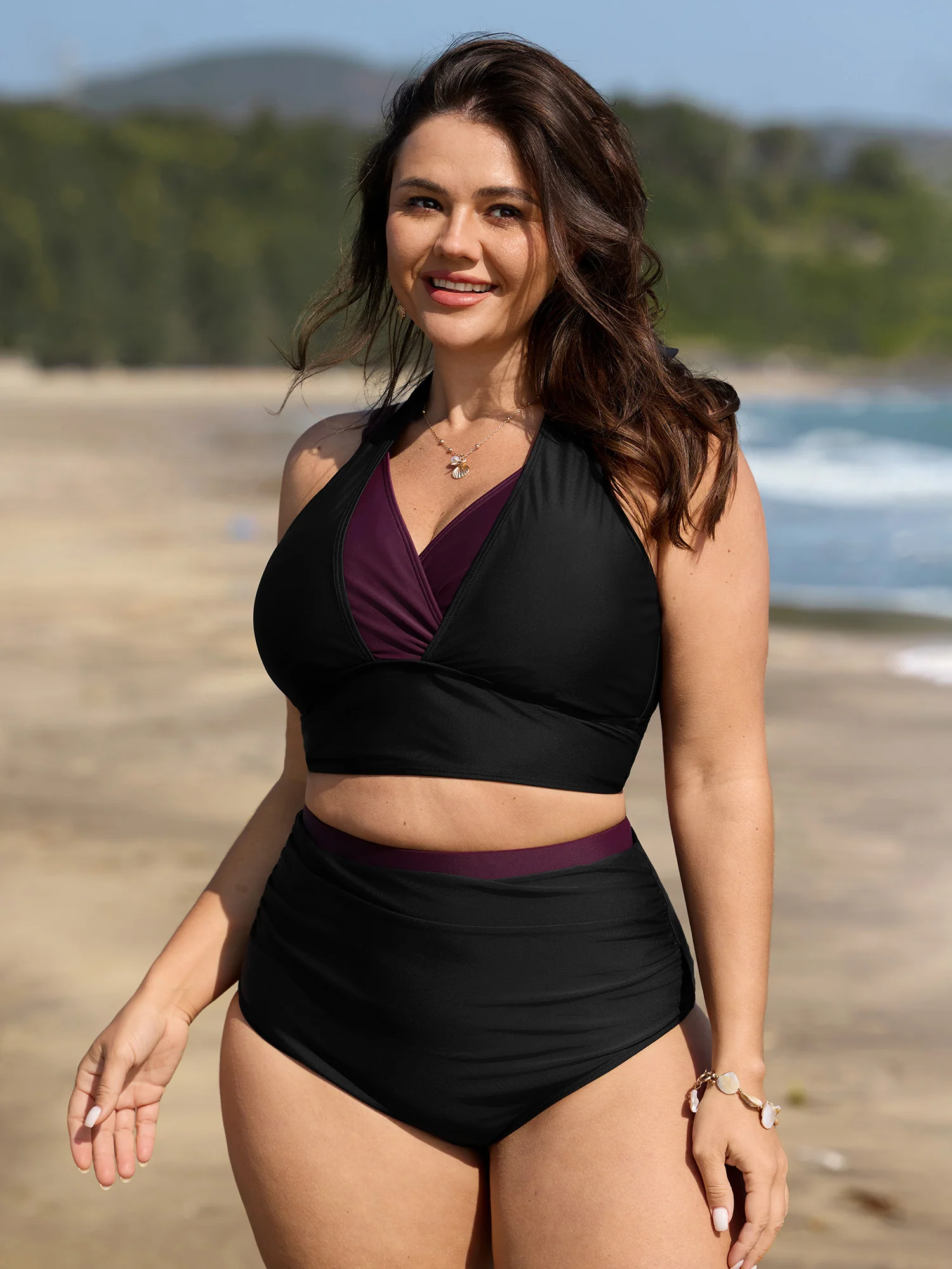 Tummy-Control High-Waisted Bikini Bottoms - Image 2