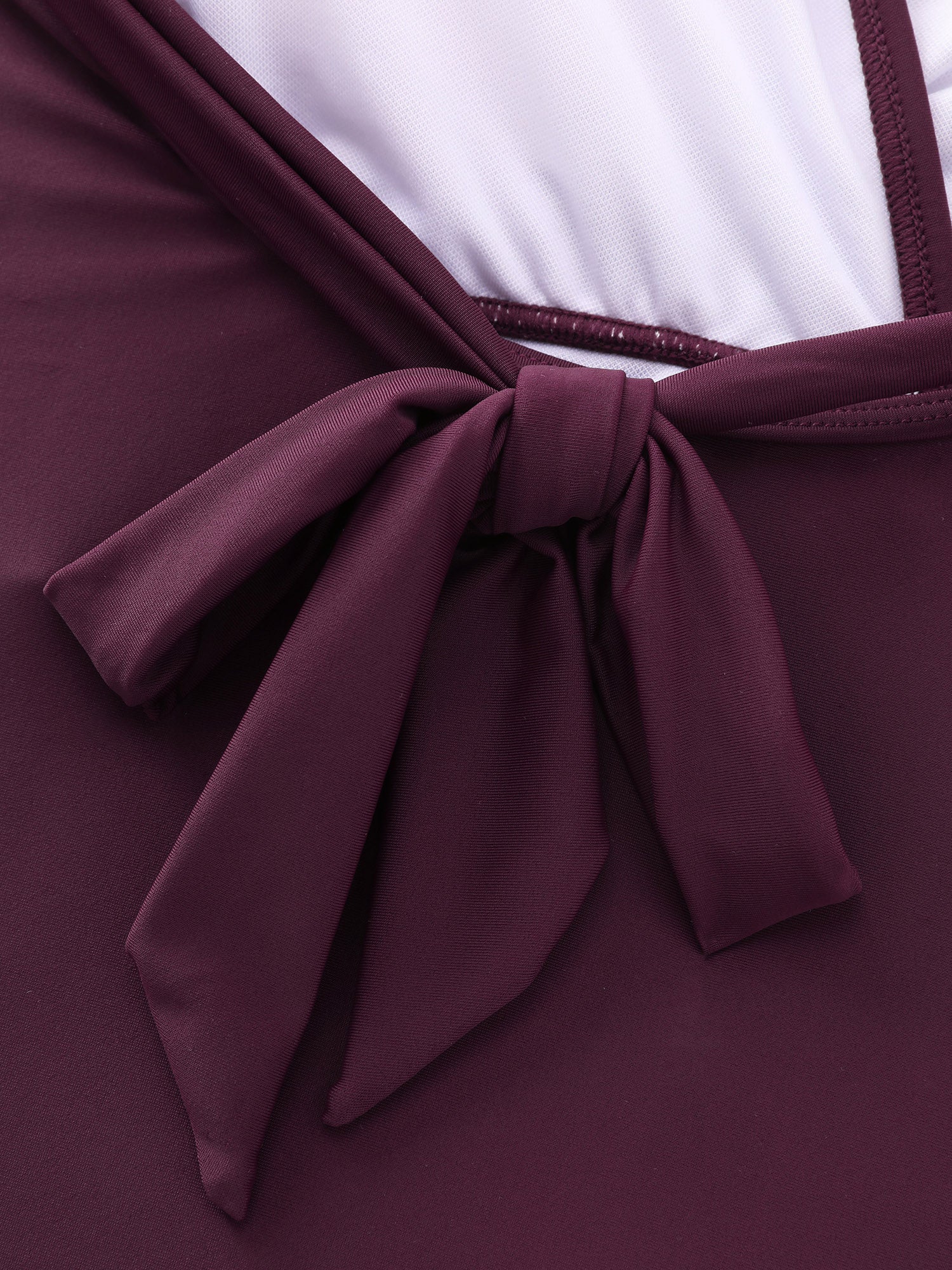 Tummy-Control Side Panel One-Piece Swimsuit - Image 8