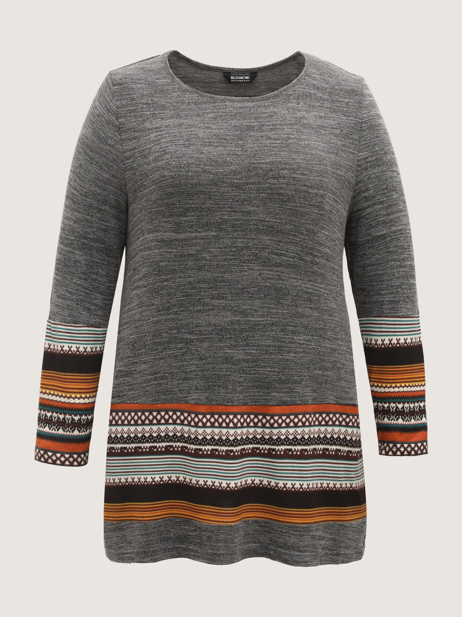 Tunic Boho Print Pocket T-shirt - Image 14
