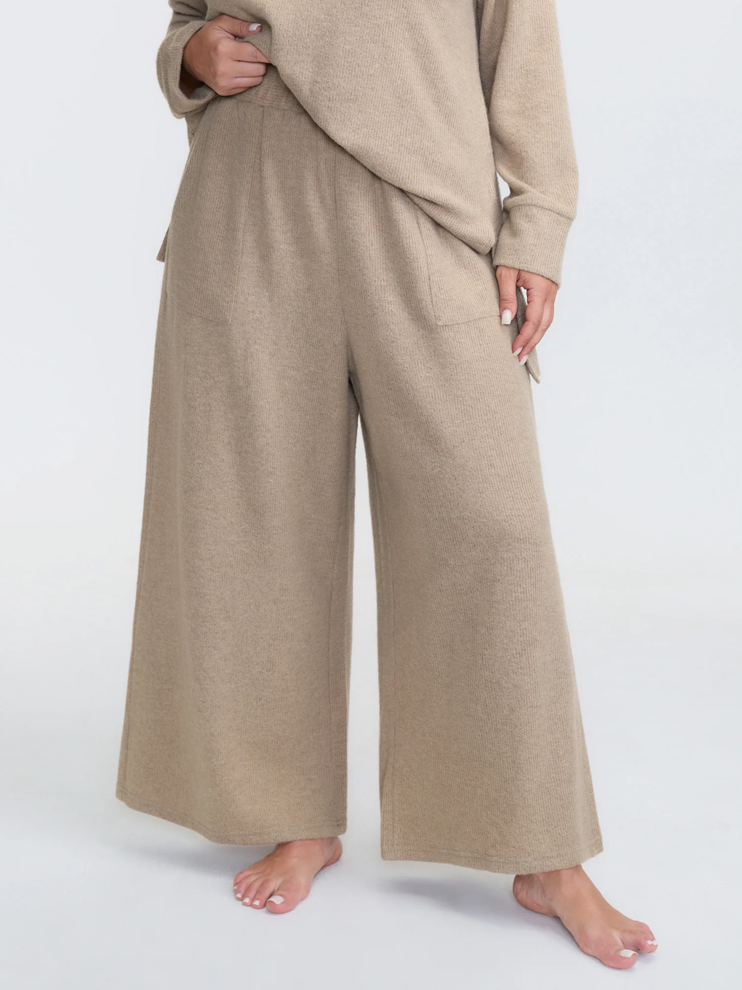 Turtleneck Snuggle-Worthy Loungewear Set - Image 4
