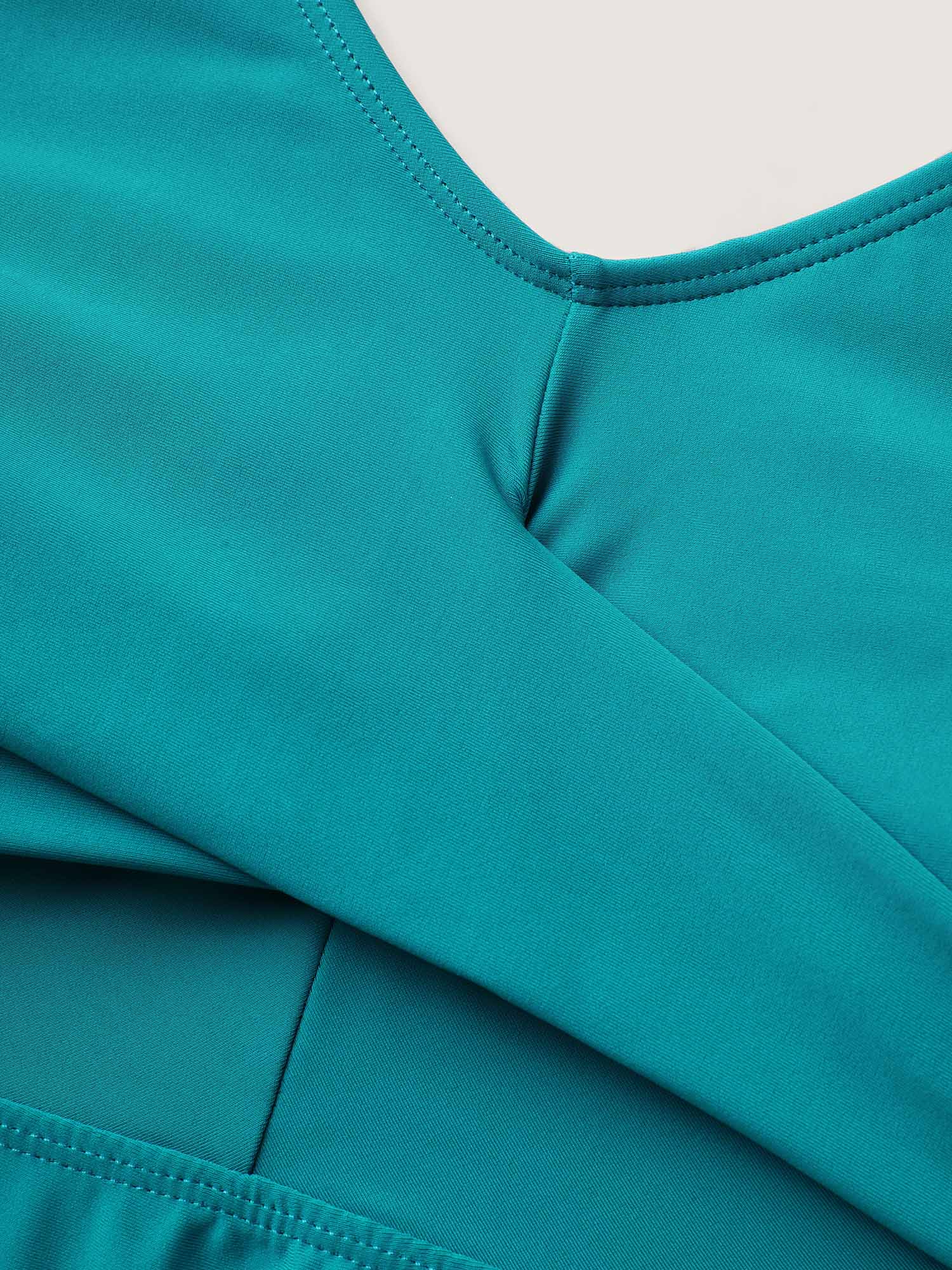 Twist Front Fit and Flare Swim Top - Image 5