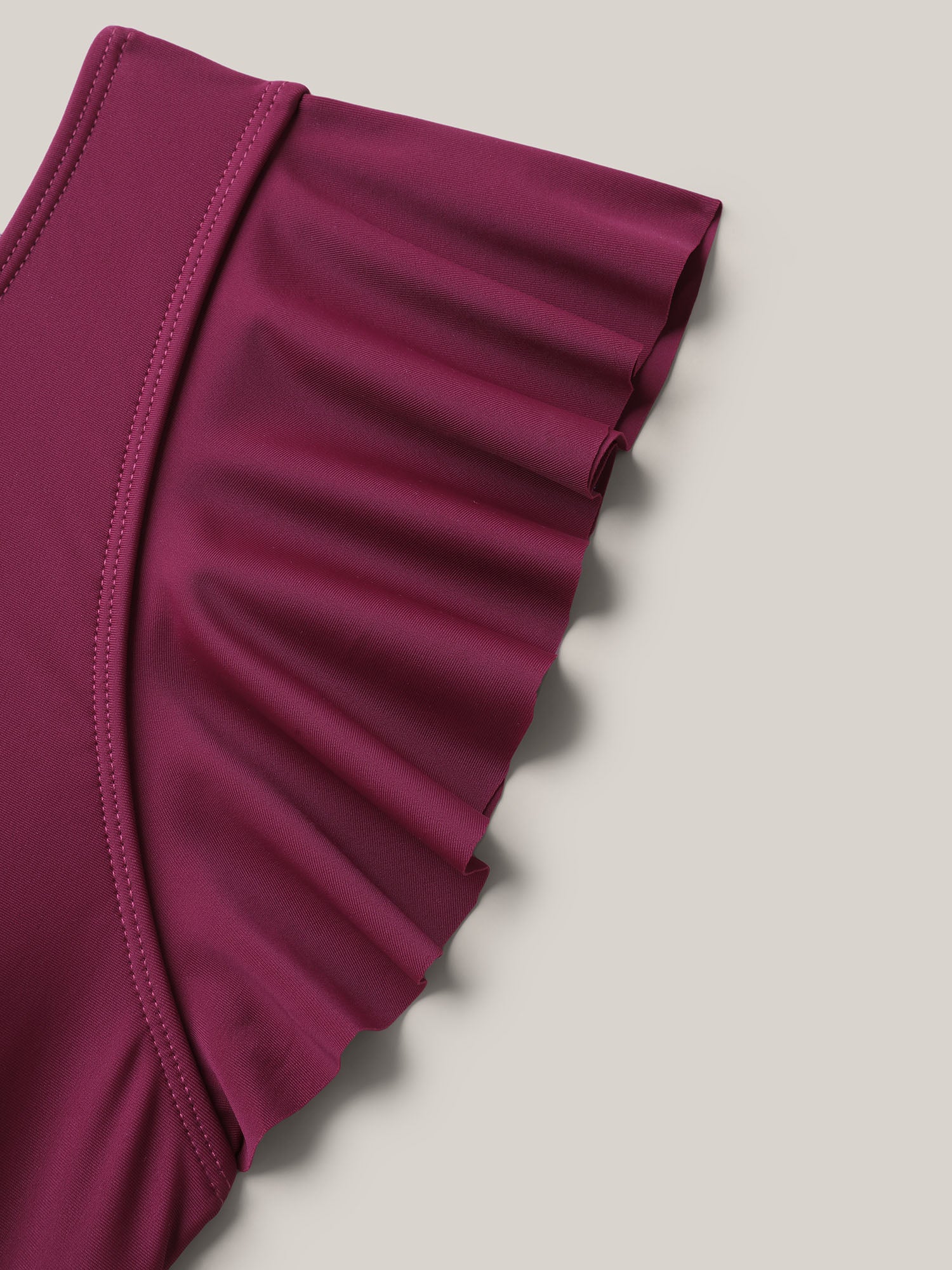Twist-Front Flutter Sleeve Swim Top - Image 6