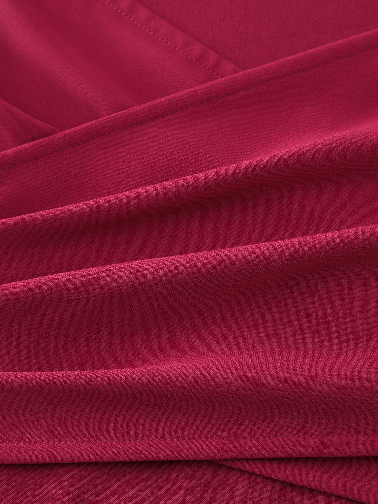 Twist-Front Pleated Pockets Mini Dress - Image 6