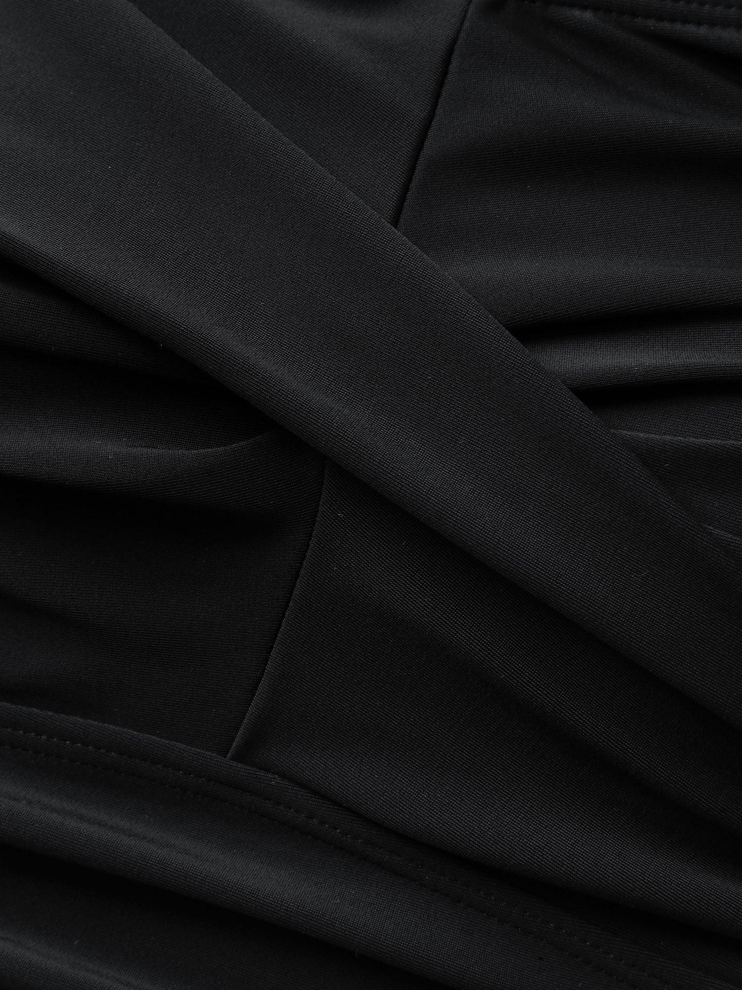 Twist Front Ruched Ruffled Swim Dress - Image 6