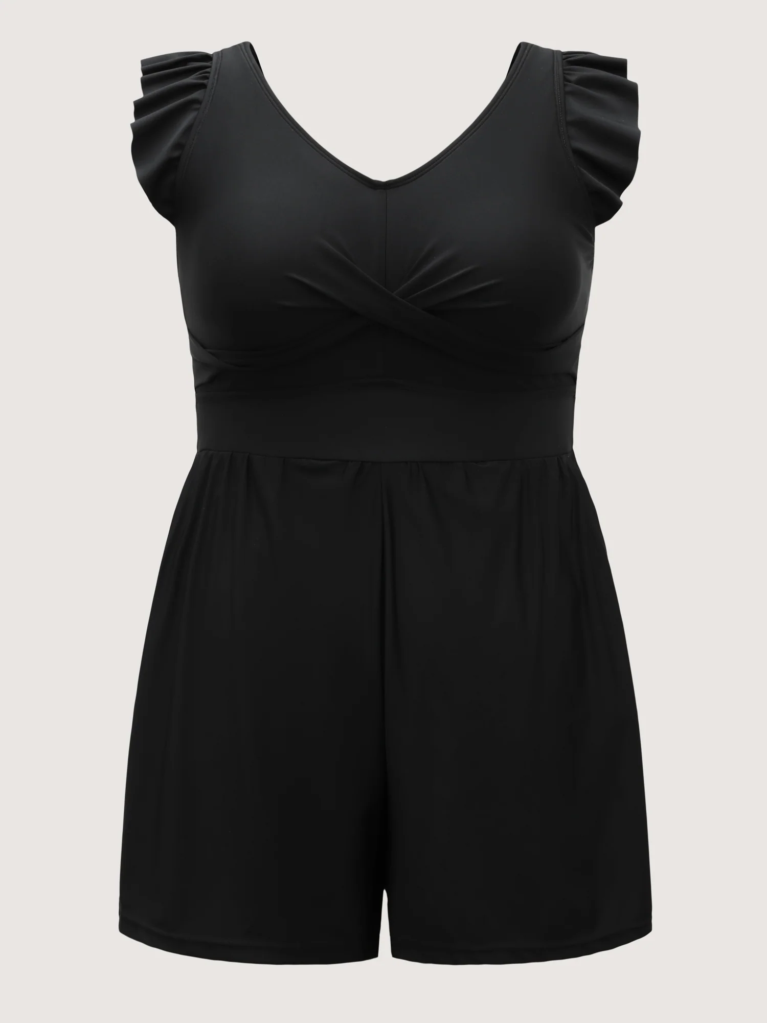 Twist Front Ruffled One-Piece Swimsuit - Image 8