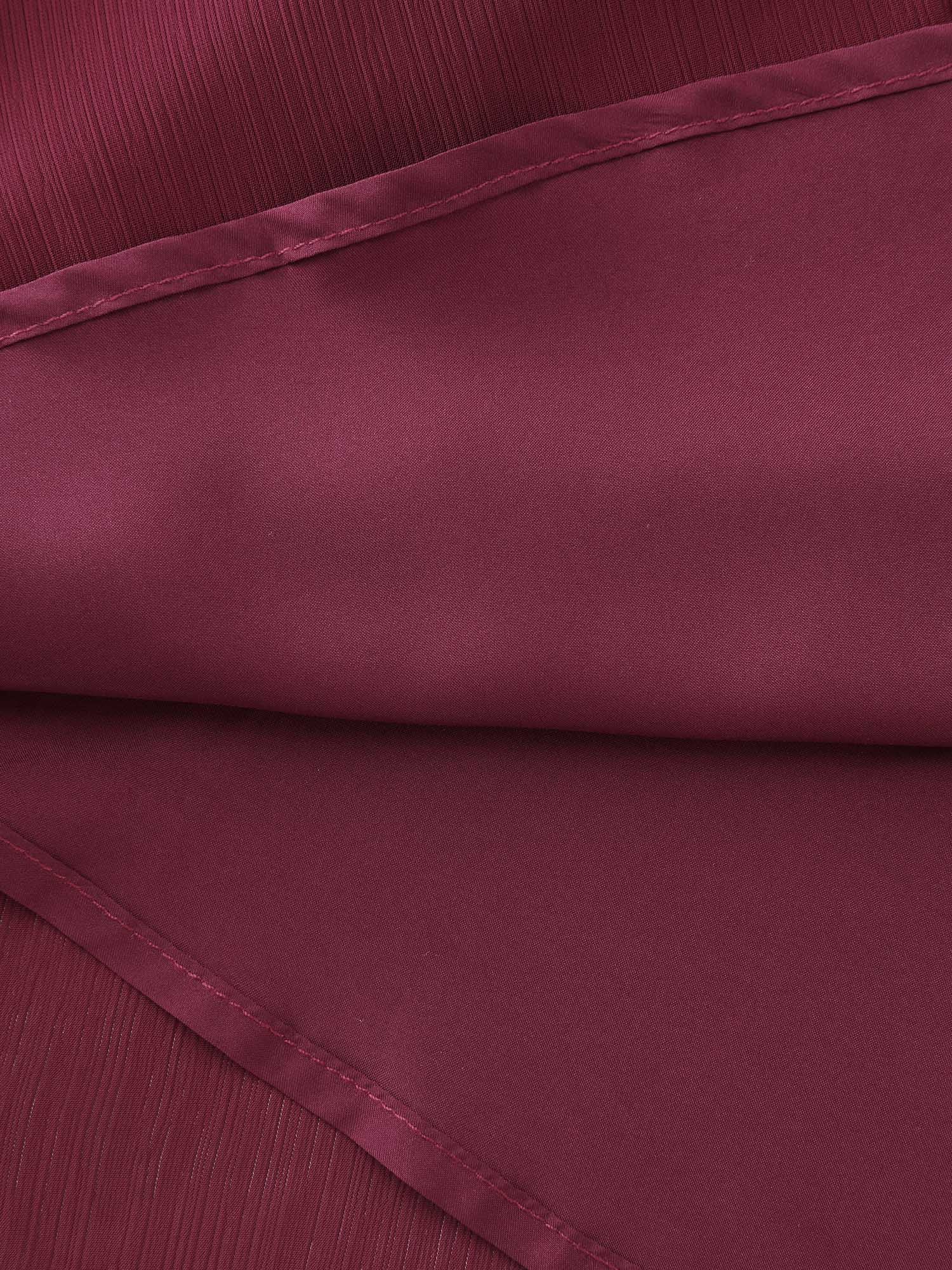 Twist Front Stretchy Waist Sweetheart Midi Dress - Image 5