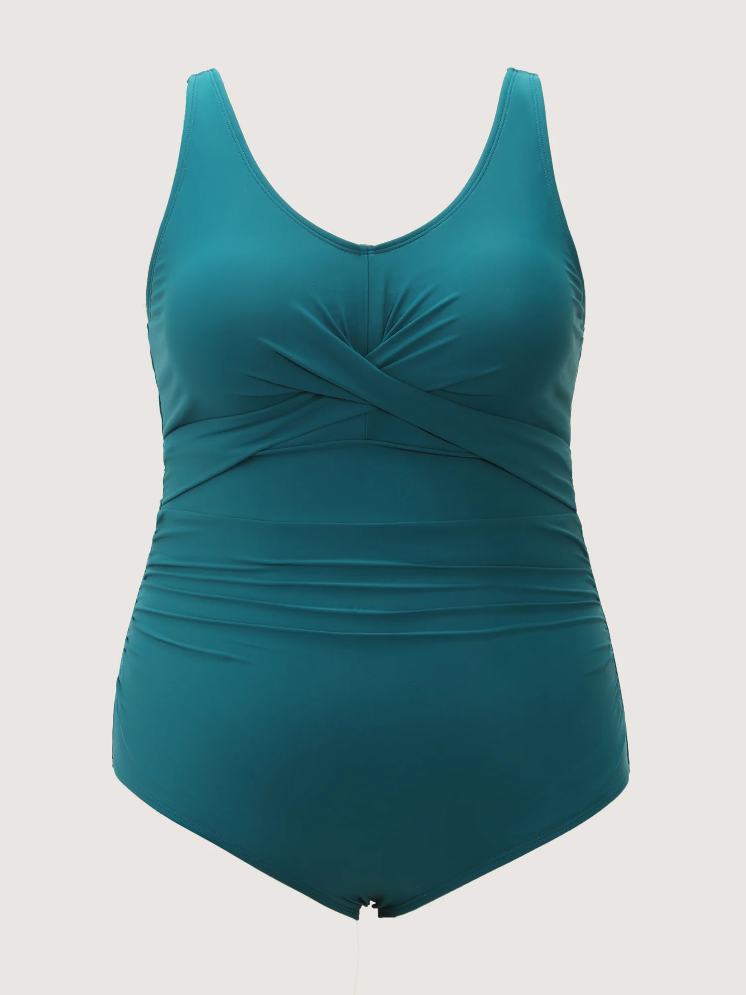 Twist Front Tummy-Control One-Piece Swimsuit - Image 7