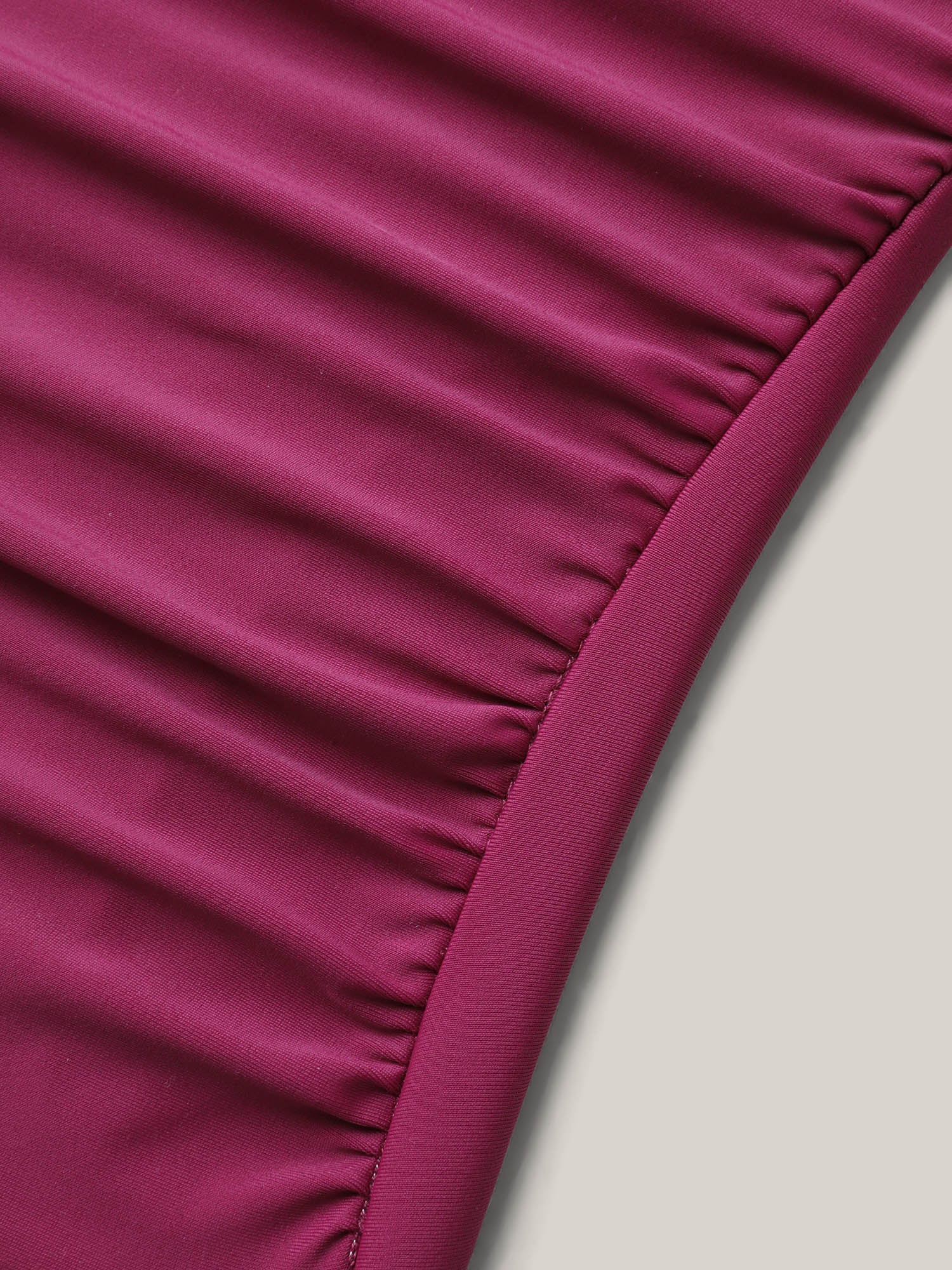 Twist Shrink Pleats One-Piece Swimsuit - Image 7