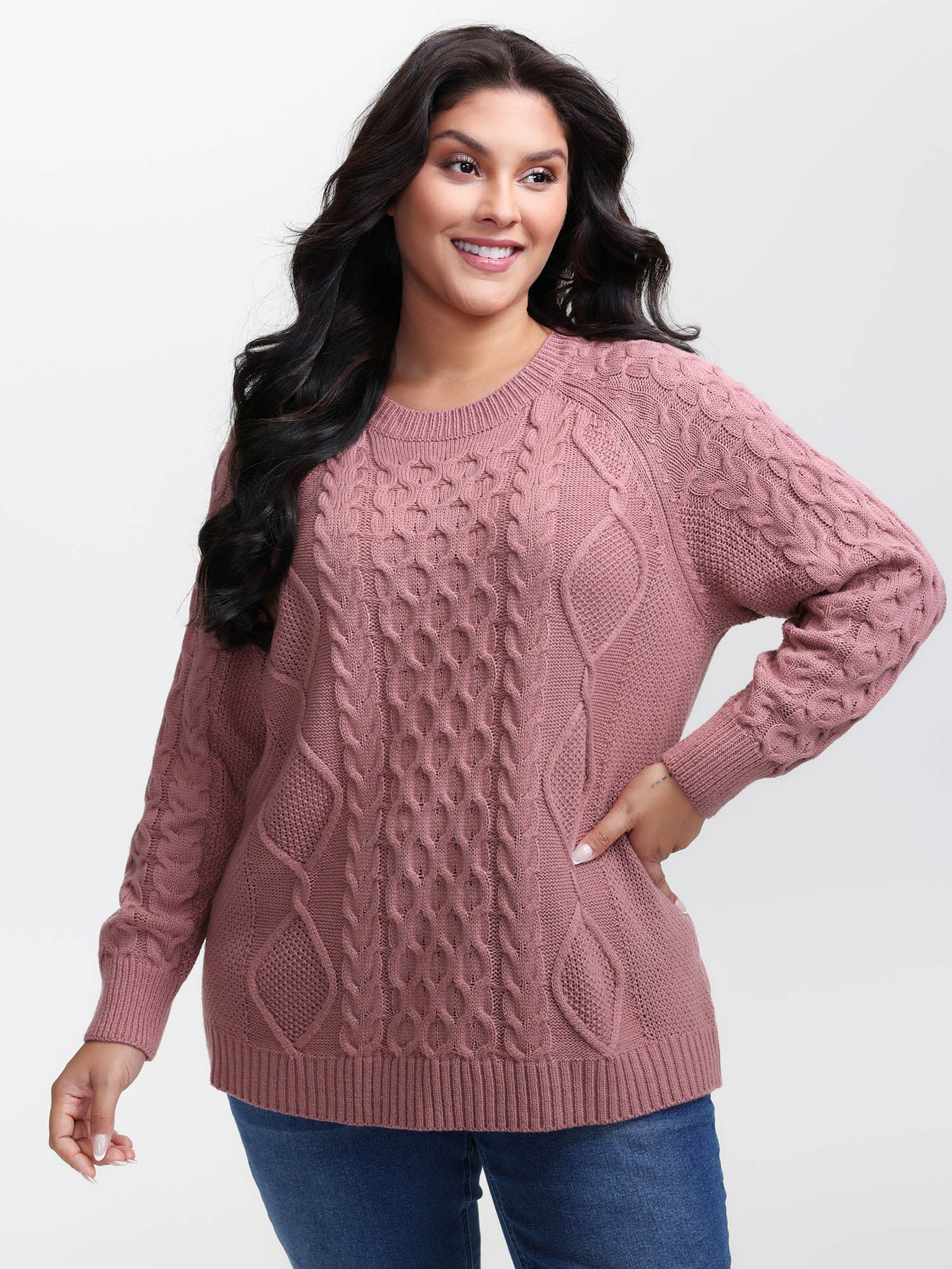 Twist Textured Woven Pullover - Image 2