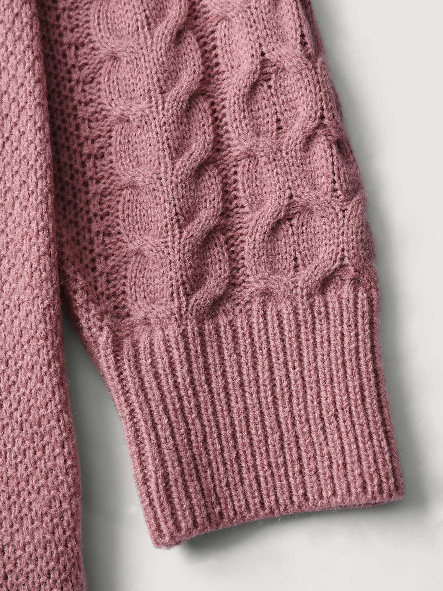 Twist Textured Woven Pullover - Image 7