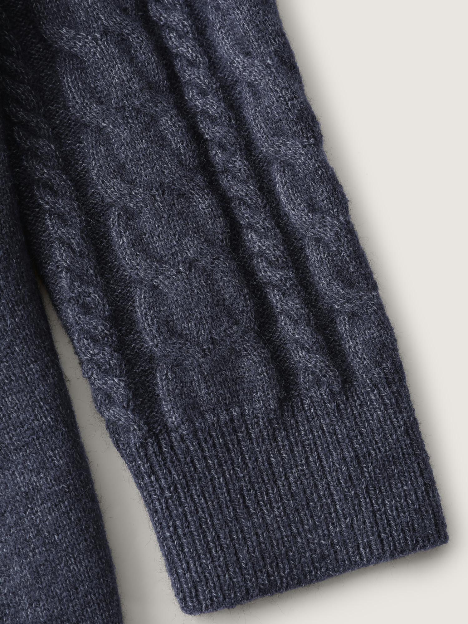 Twisted Texture Pockets Slit Knit Cardigan - Image 6