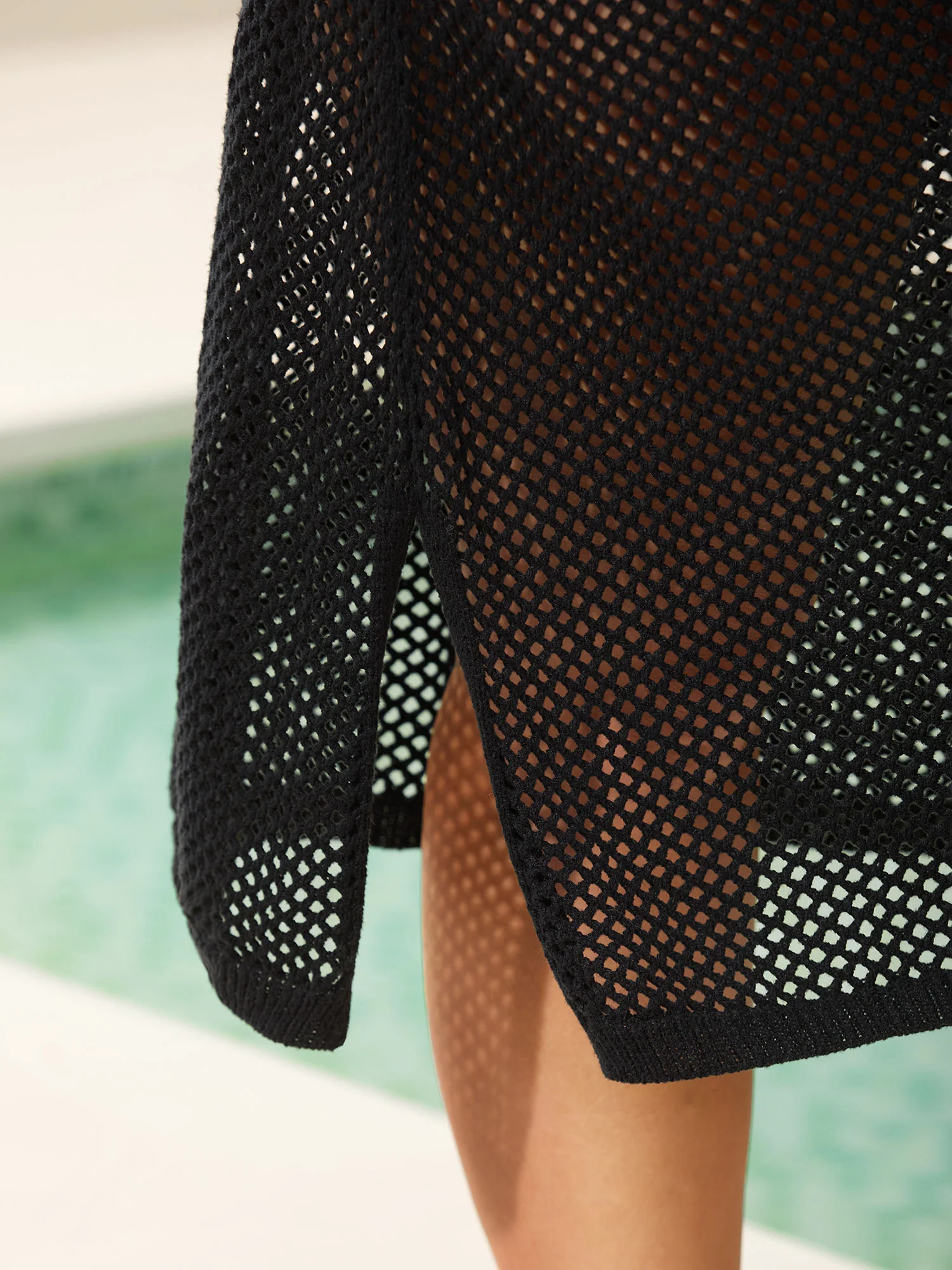 Two-Piece Cut-Out Swim Cover-Up - Image 4