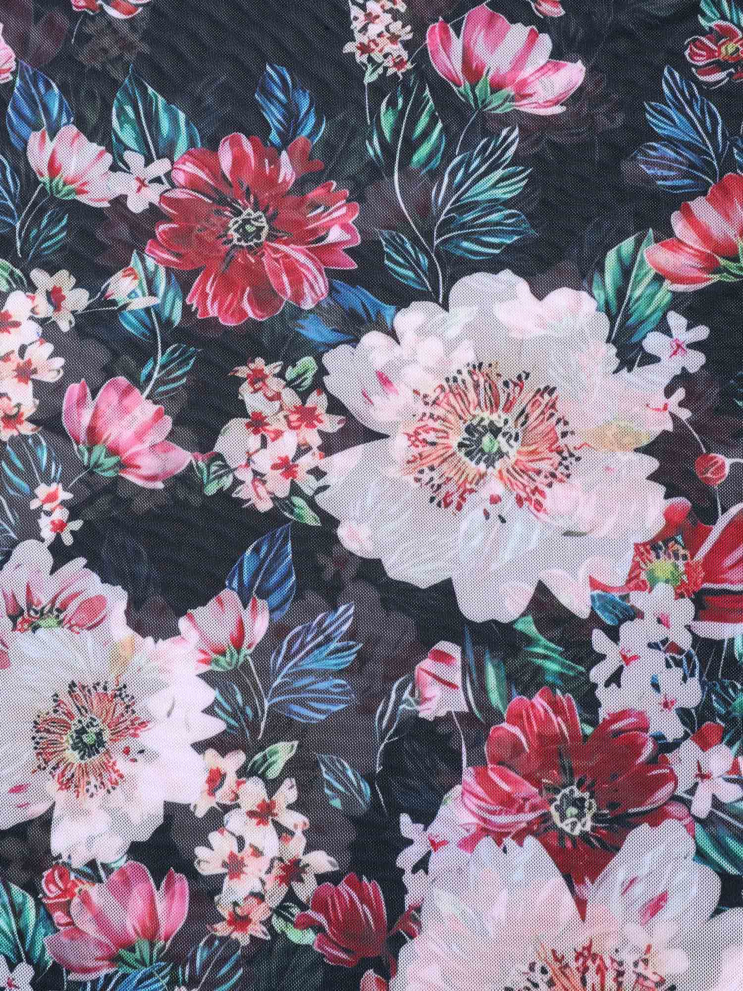 Two-Piece Floral Print Sarong, Swimsuit - Image 8
