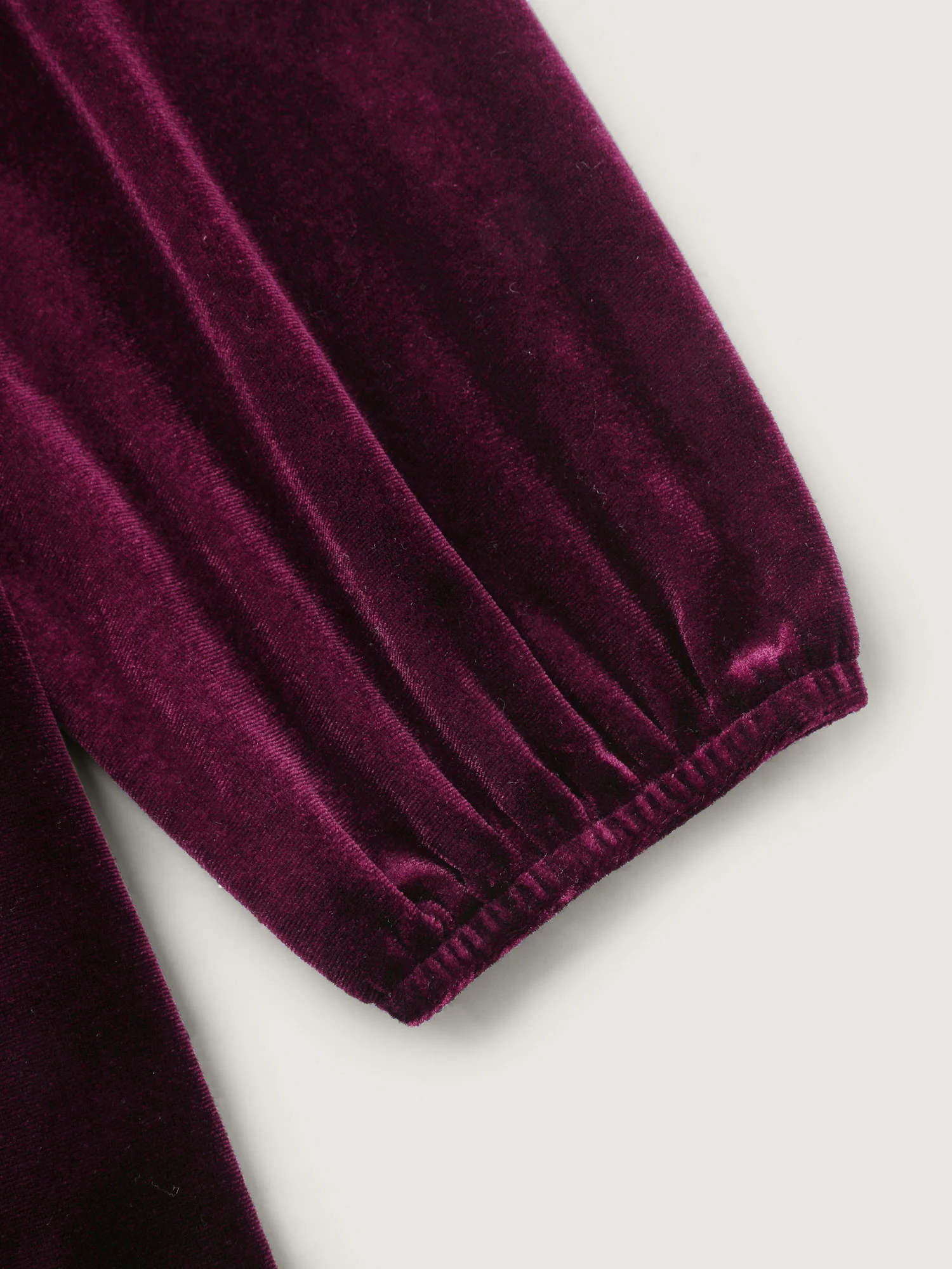 Velvet Lace Trim Stretchy Waist Midi Dress - Image 5