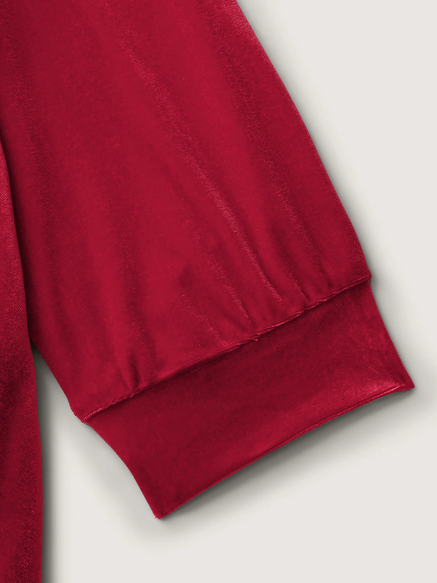 Velvet Twisted Waist Stretchy Knee-Length Dress - Image 6