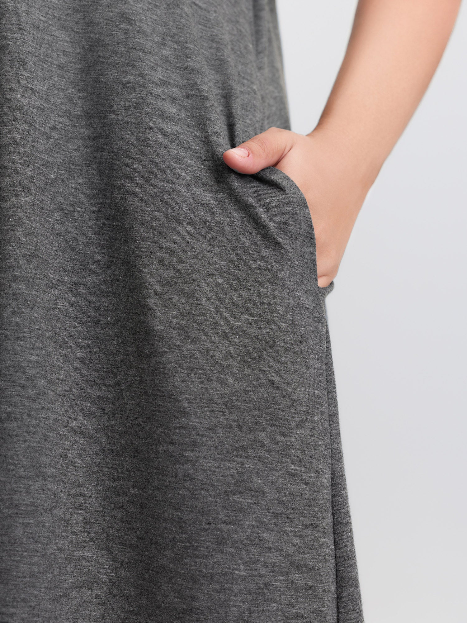 Victory Motif Round Neck Mini Dress - Image 4